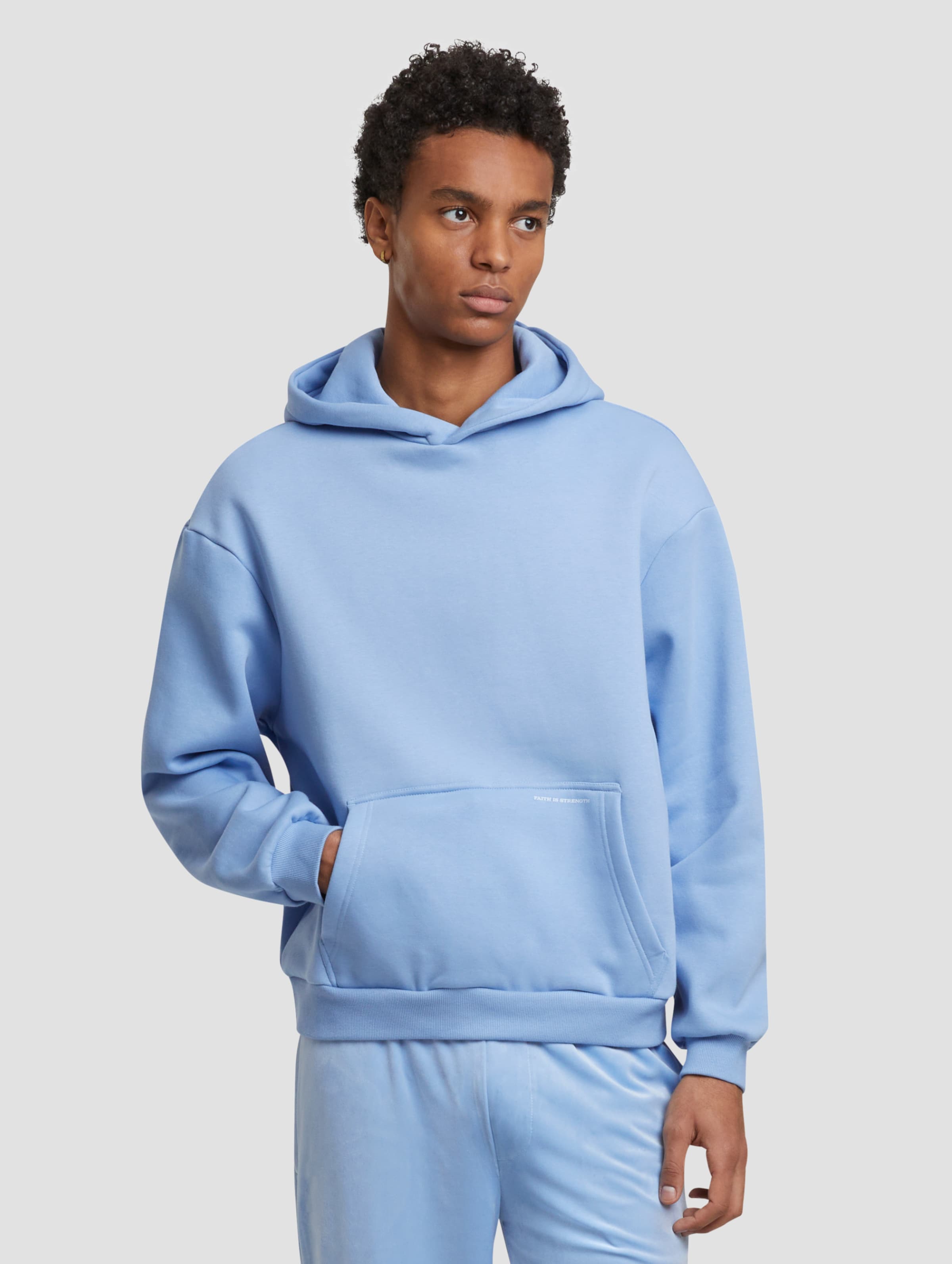 Mister Tee Faith Is Strength Fluffy Hoody