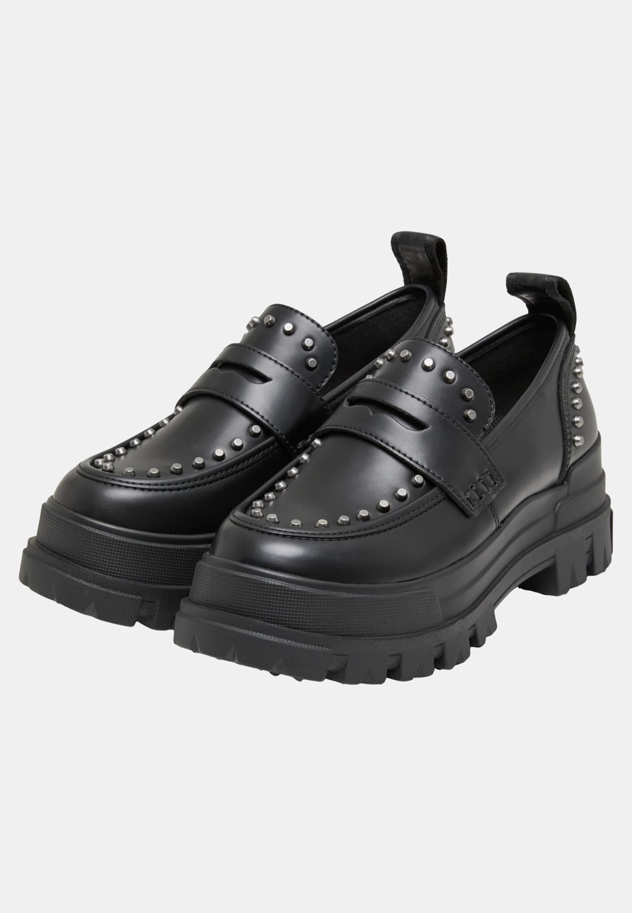 Buffalo ASPHA LOAFER STUD - VEGAN NAPPA