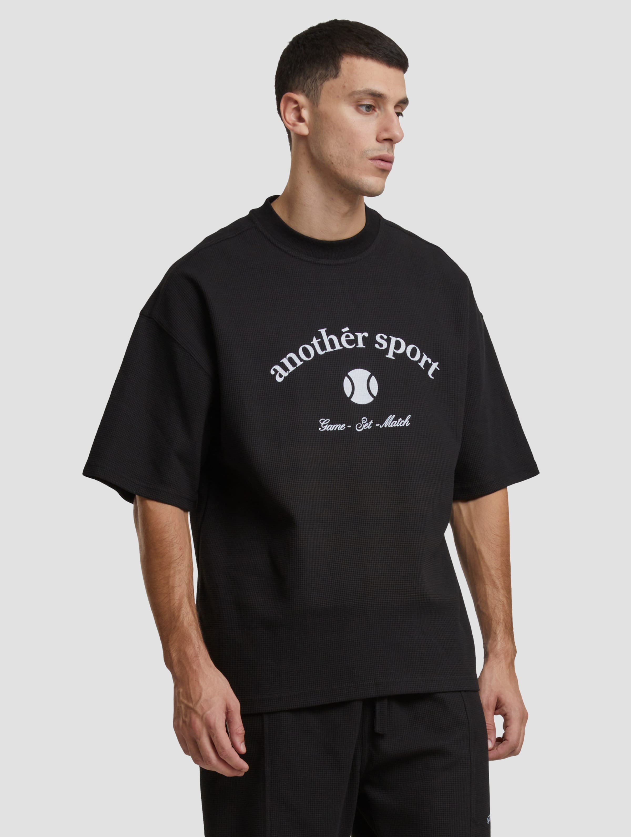 Another Cotton Lab Sport Waffle Oversize T-Shirt