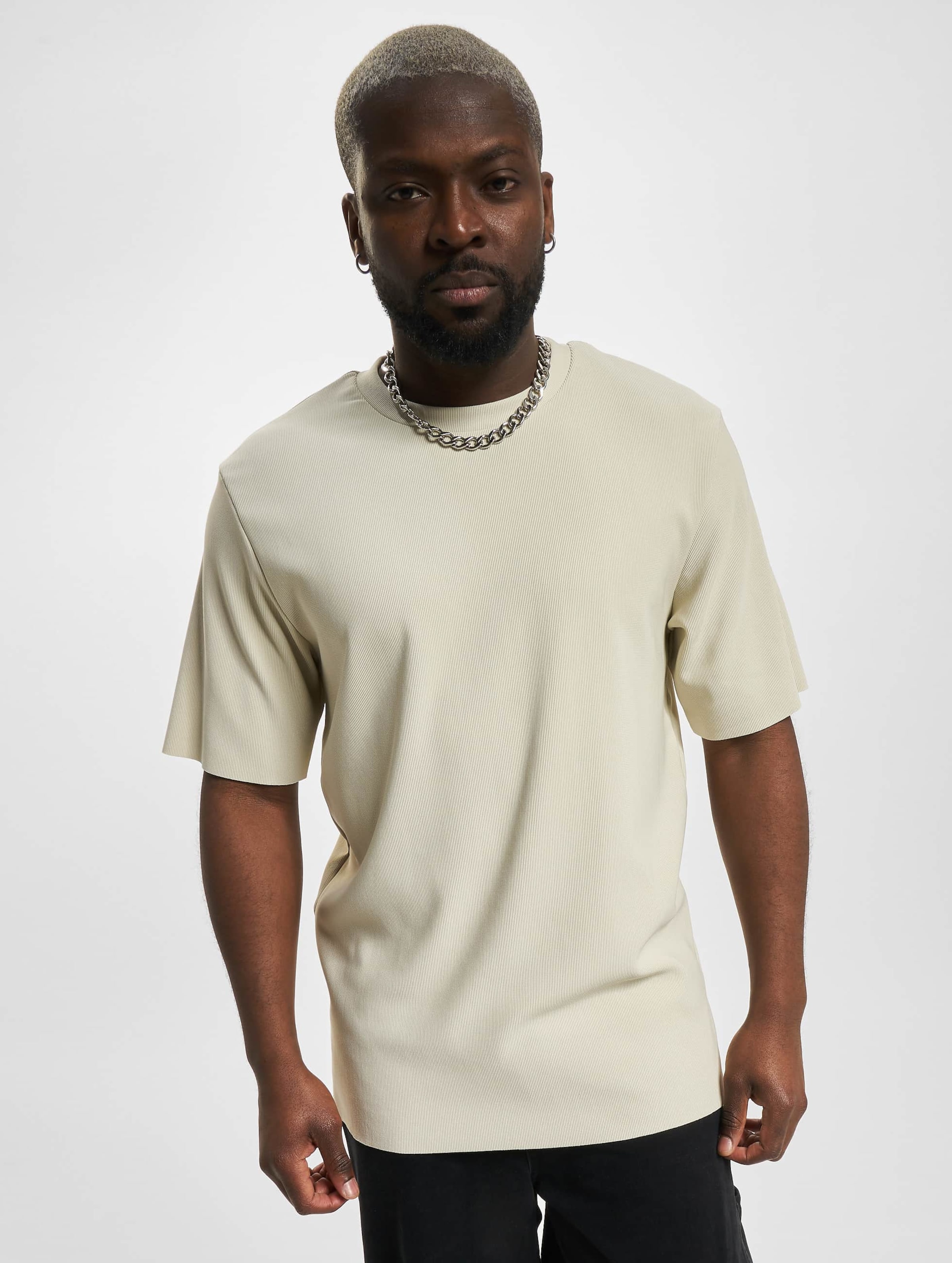 Jack & Jones Plisse Crew Neck T-Shirt