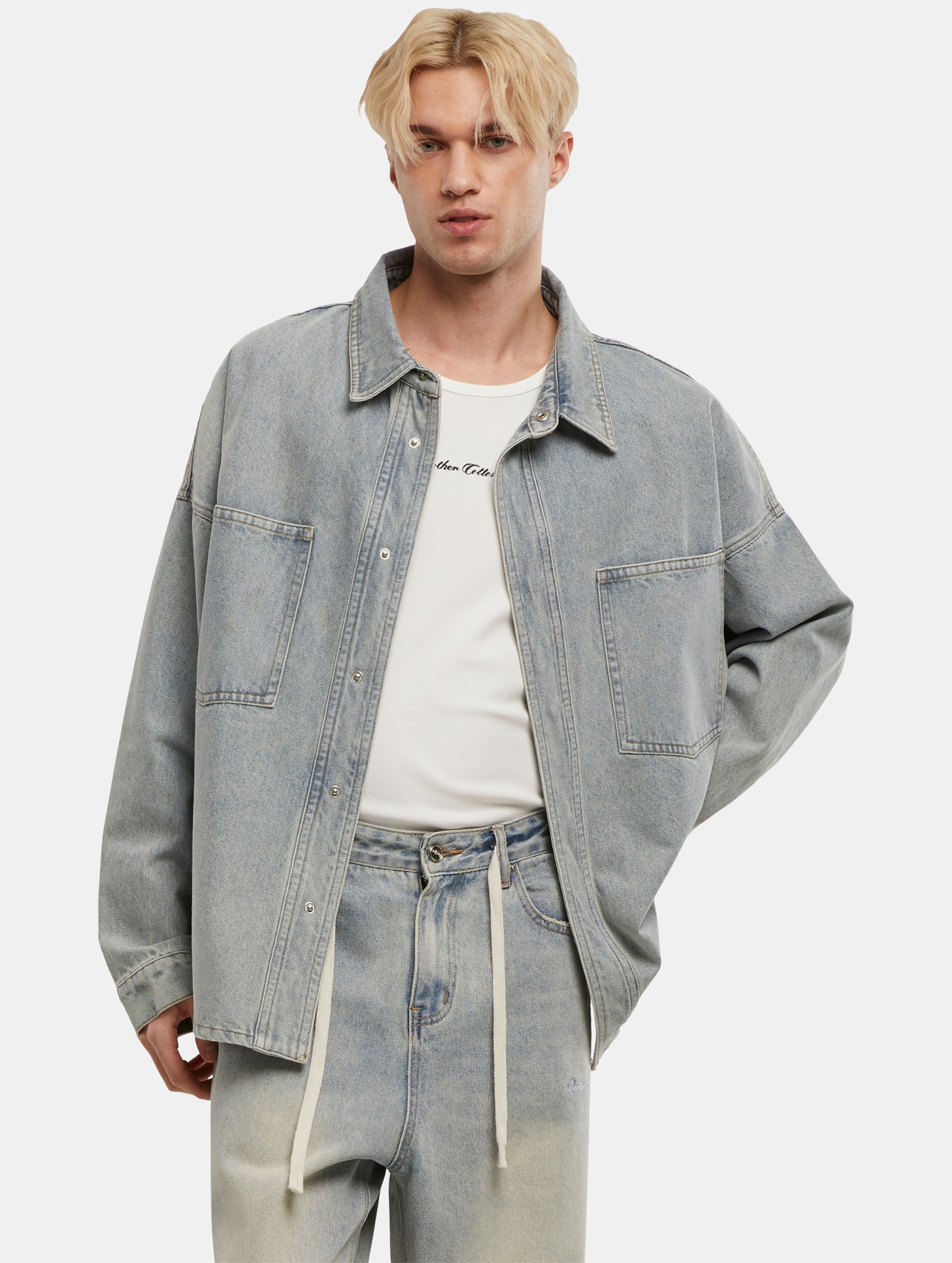 Another Cotton Lab Oversized Jeans Over Shirt