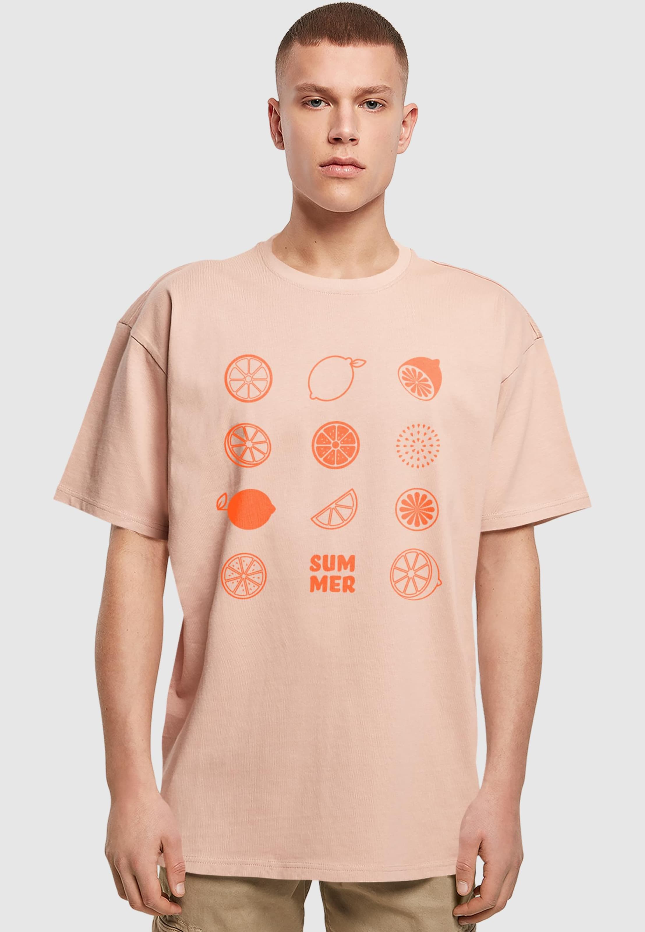 Merchcode Summer - Citrus Heavy Oversize Tee