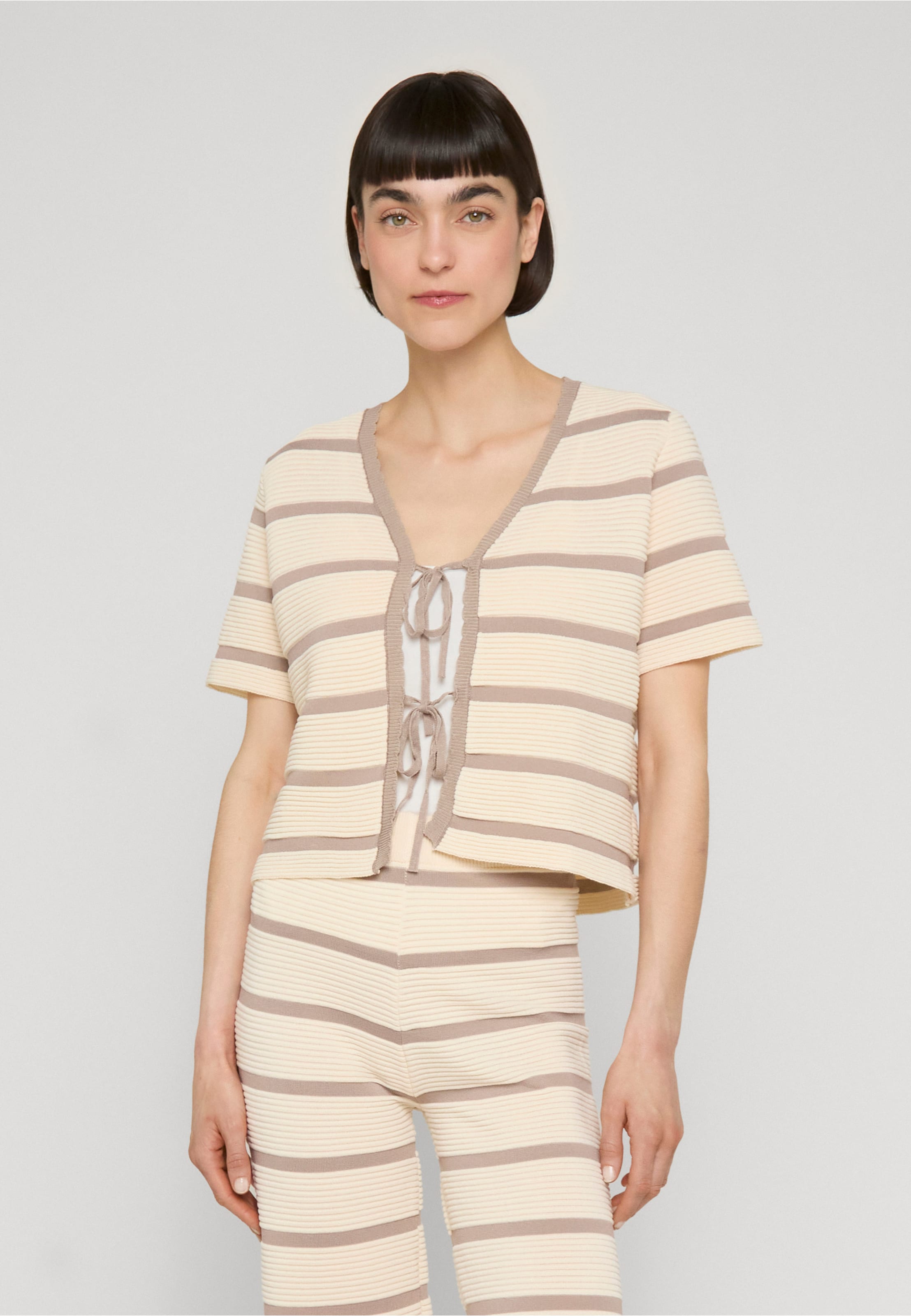 Estelou Stripe Cardigan