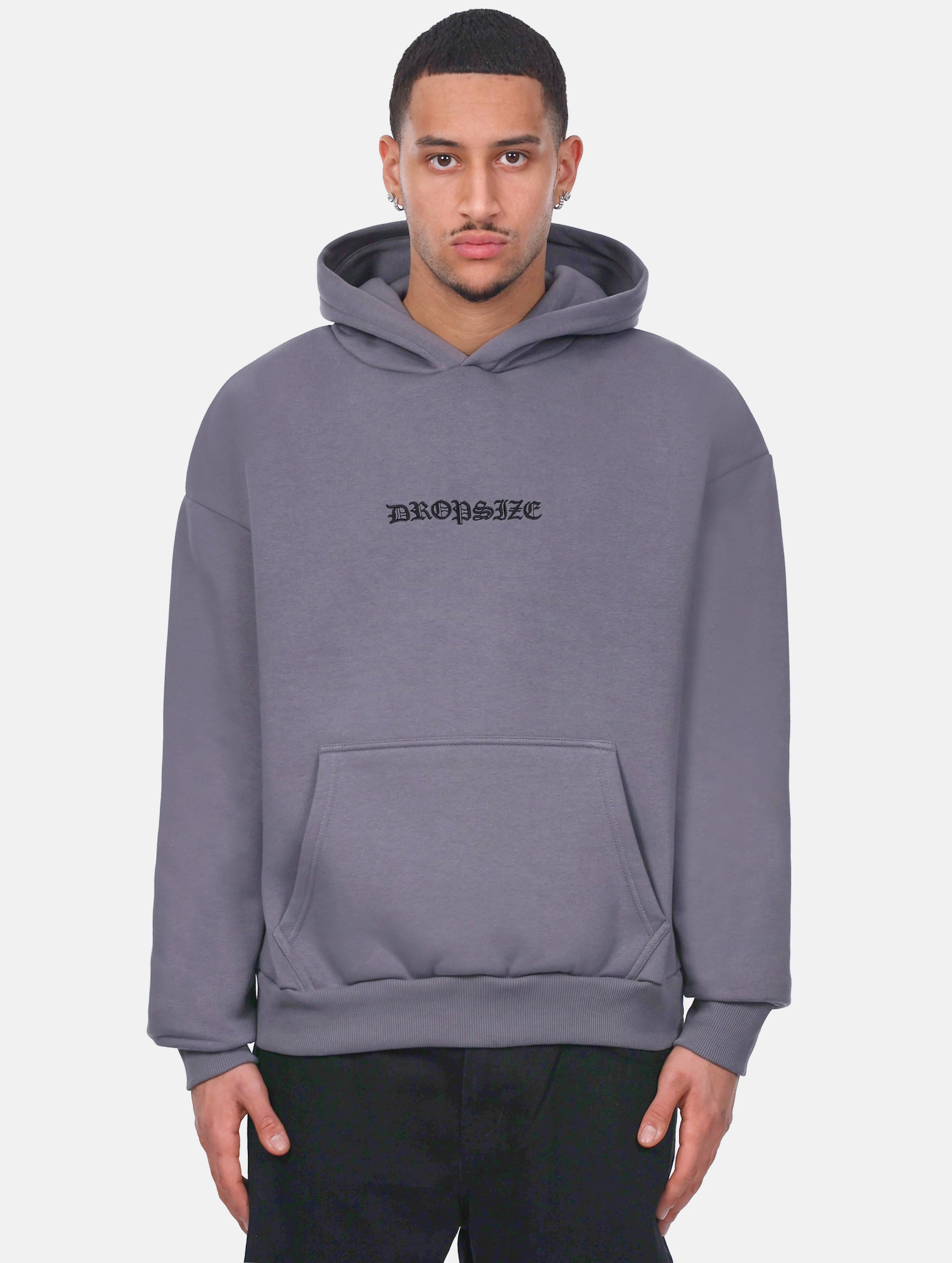 Dropsize HEAVY OVERSIZE CRIME HOODIE