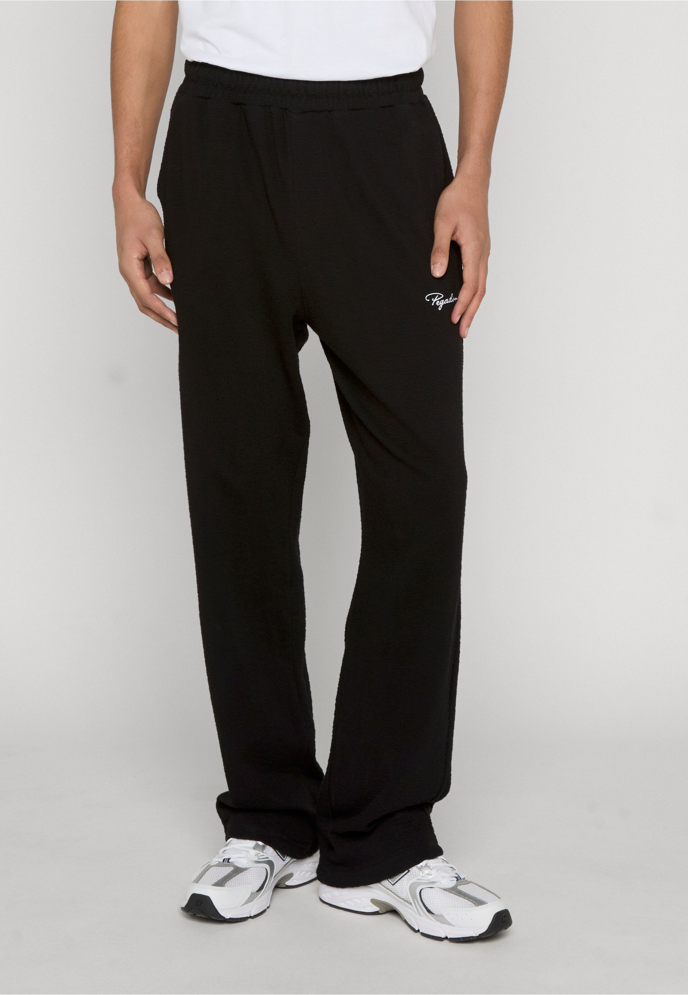 PEGADOR Signar Slub Terry Loose Pants