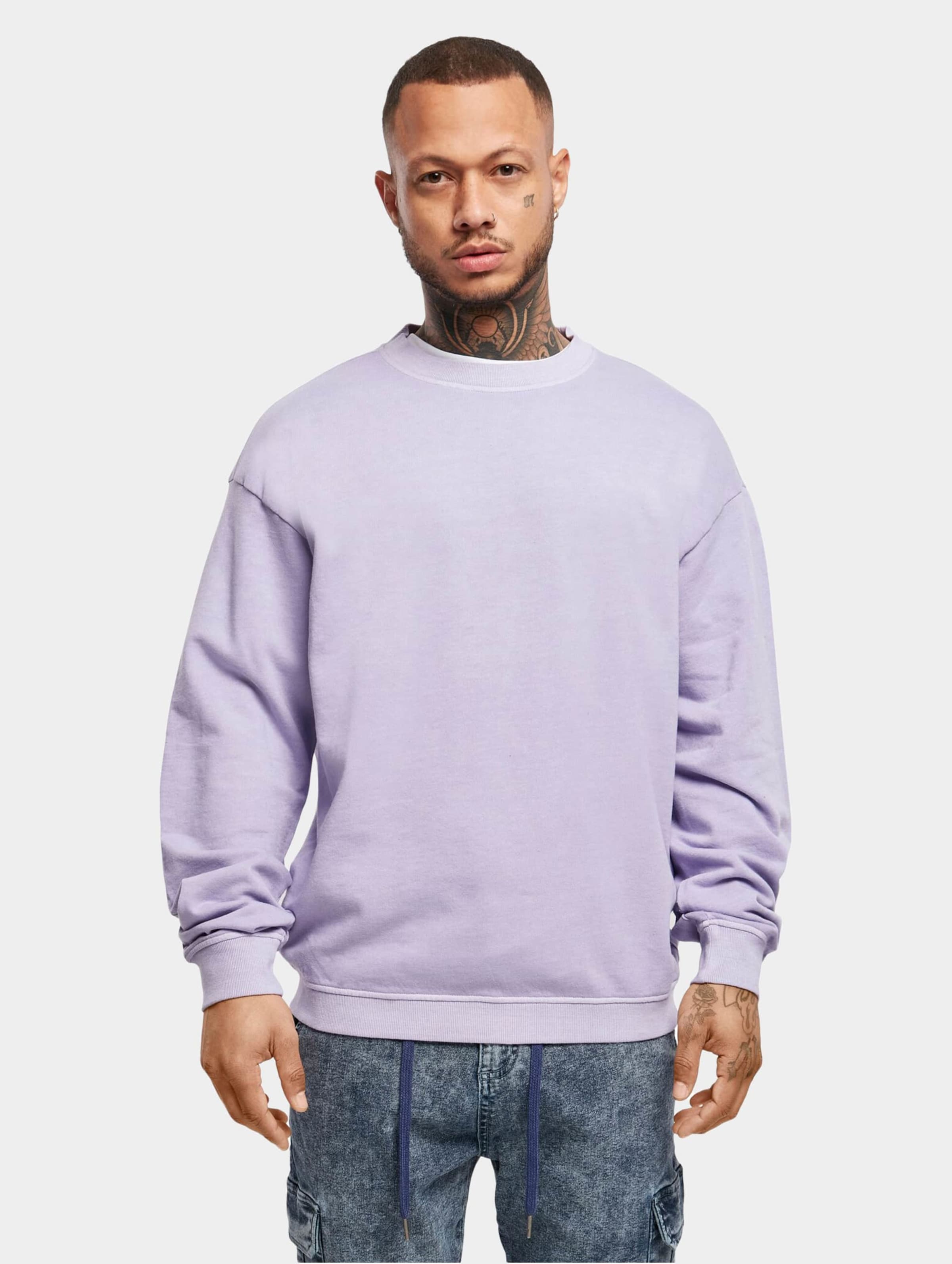 Urban Classics Pigment Dyed Crew Neck