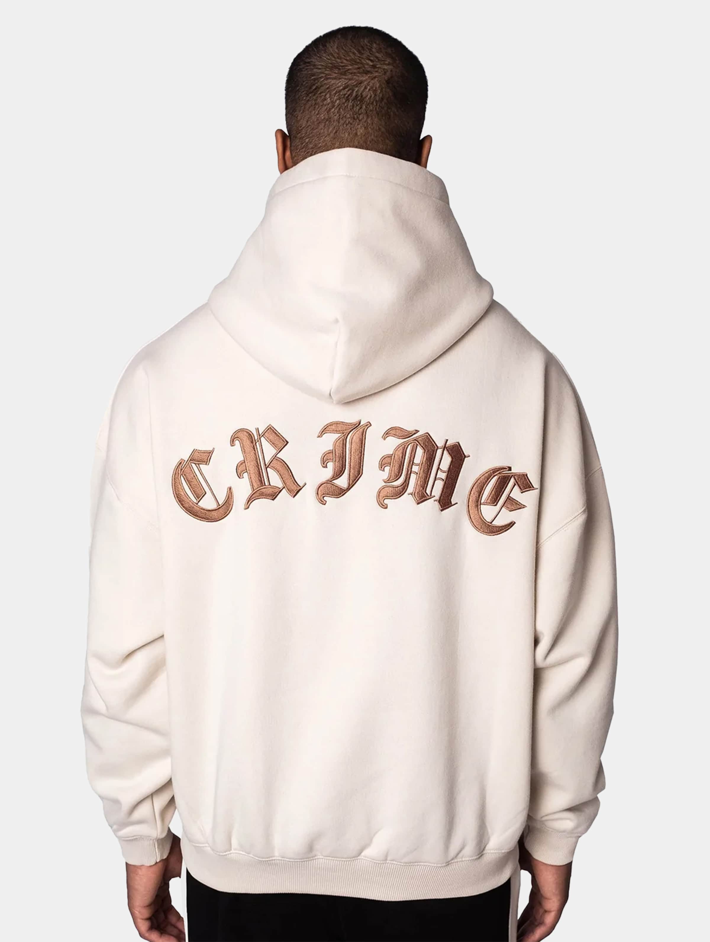 Dropsize Heavy Oversize Crime Hoodie