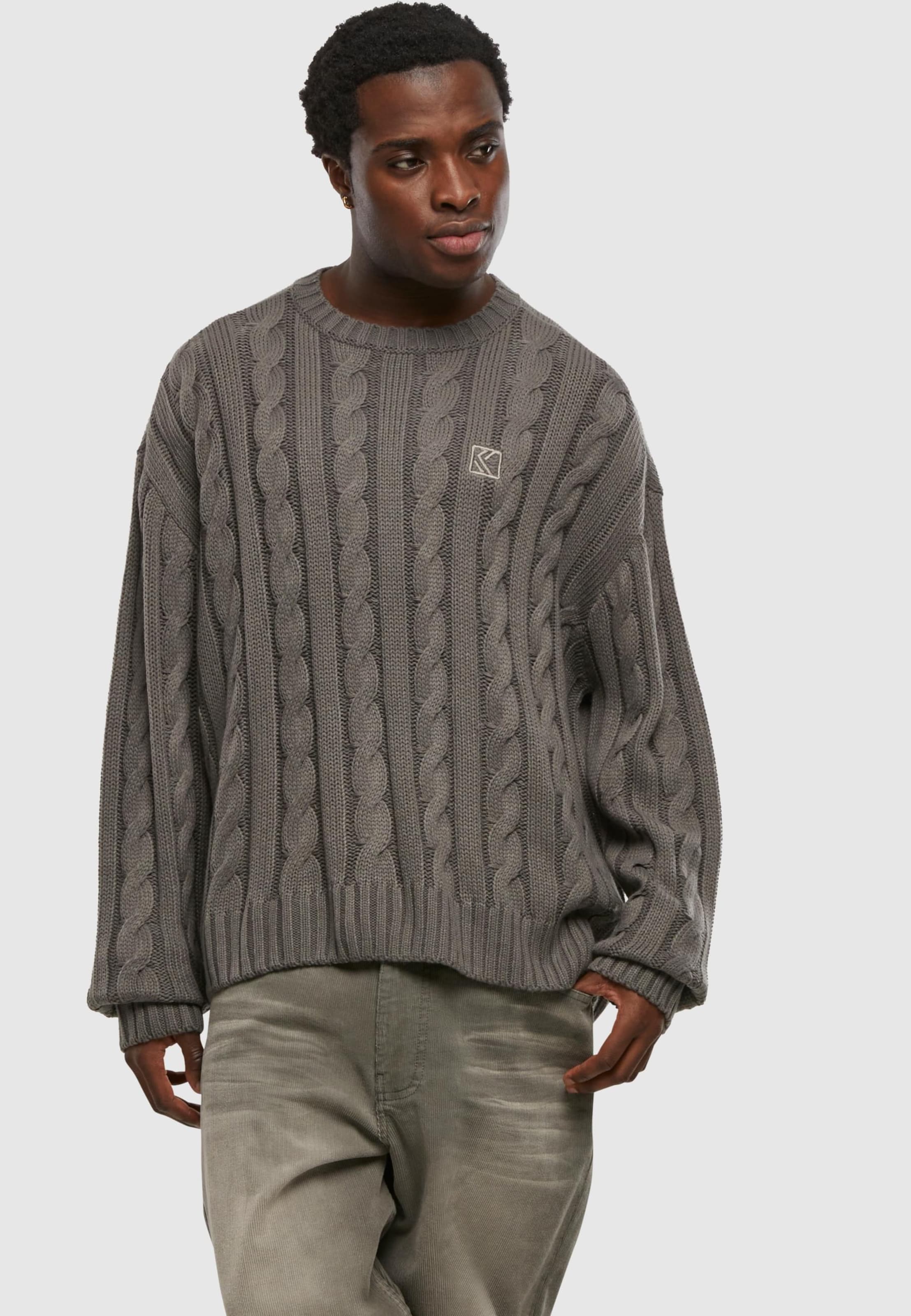 Karl Kani OG Cable Knit Os Sweater