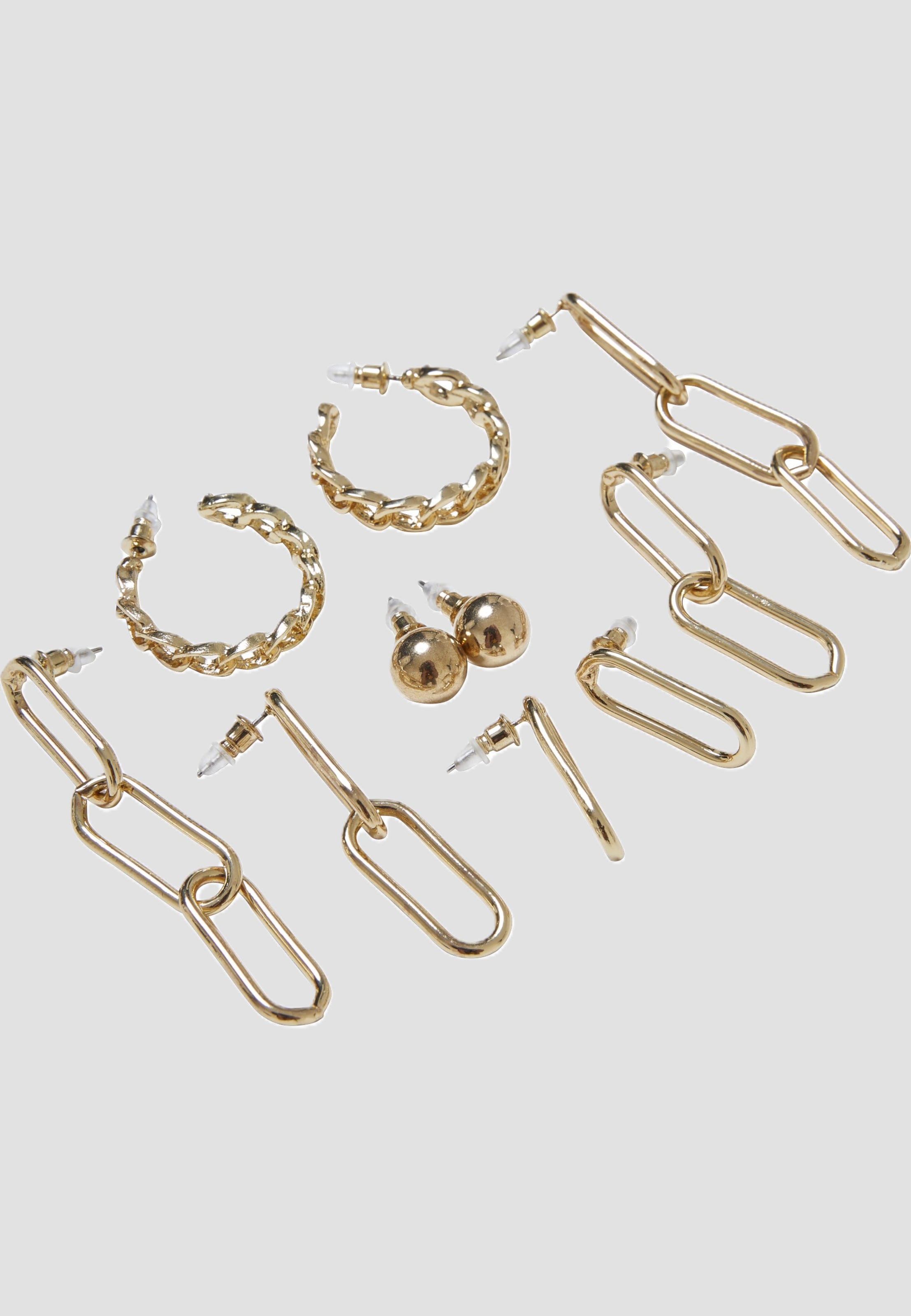 Urban Classics Various Chain Earring 5-Pack