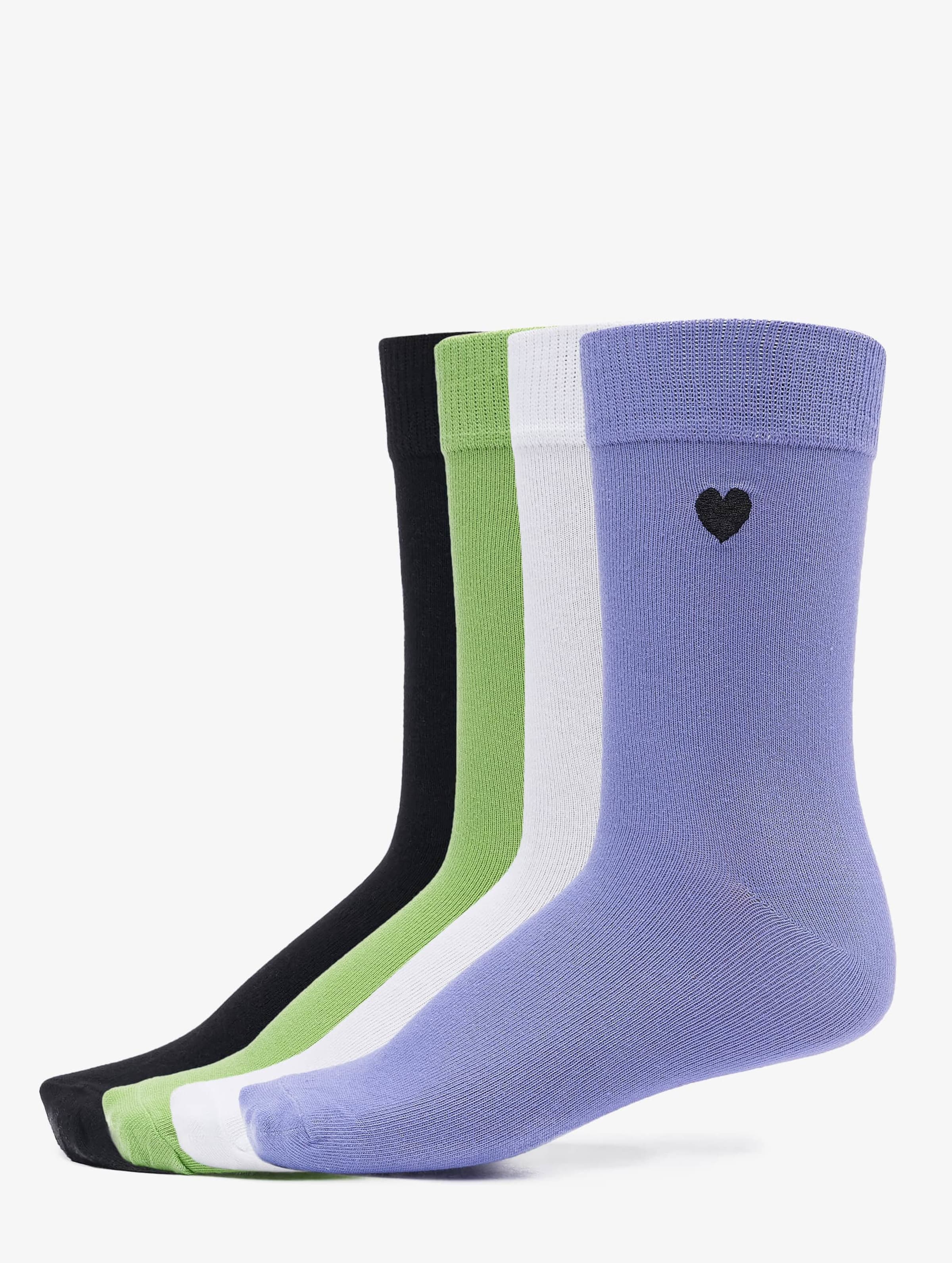 Urban Classics Heart Socks 4-Pack