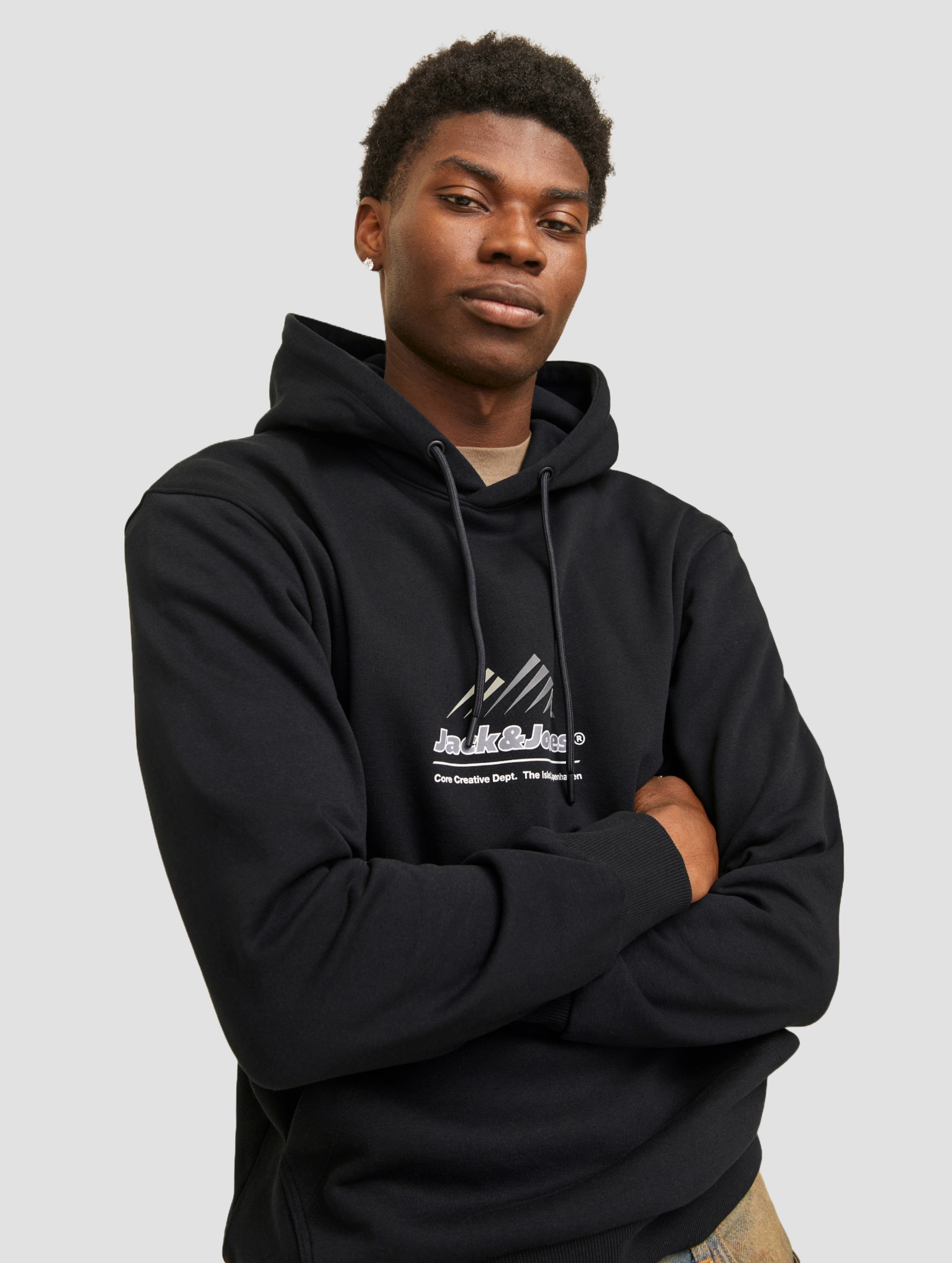 Jack & Jones Lima Logo Sweat Hoodie