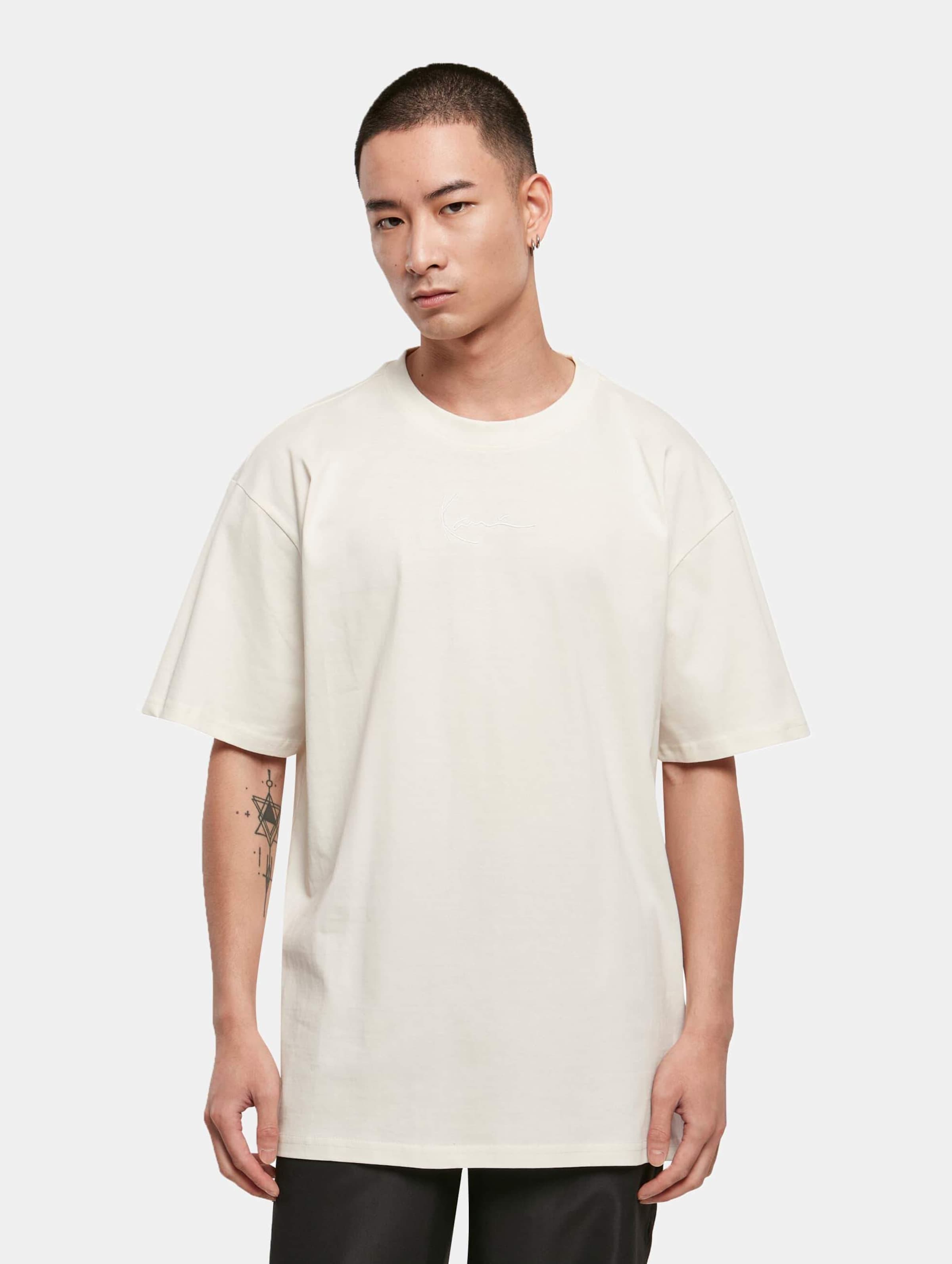 Karl Kani KM-TE011-003-06 KK Small Signature Essential Tee off white