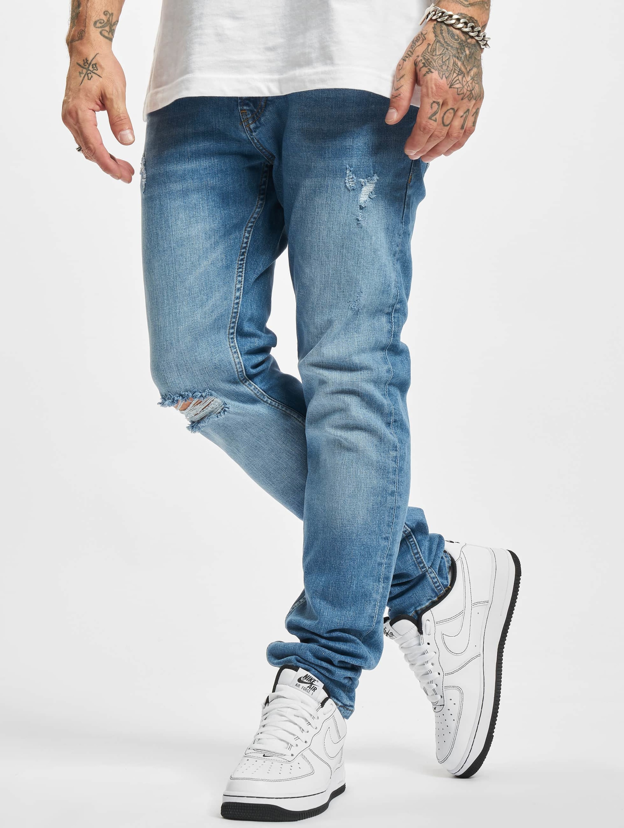 2Y Premium Destroyed Slim Fit Jeans