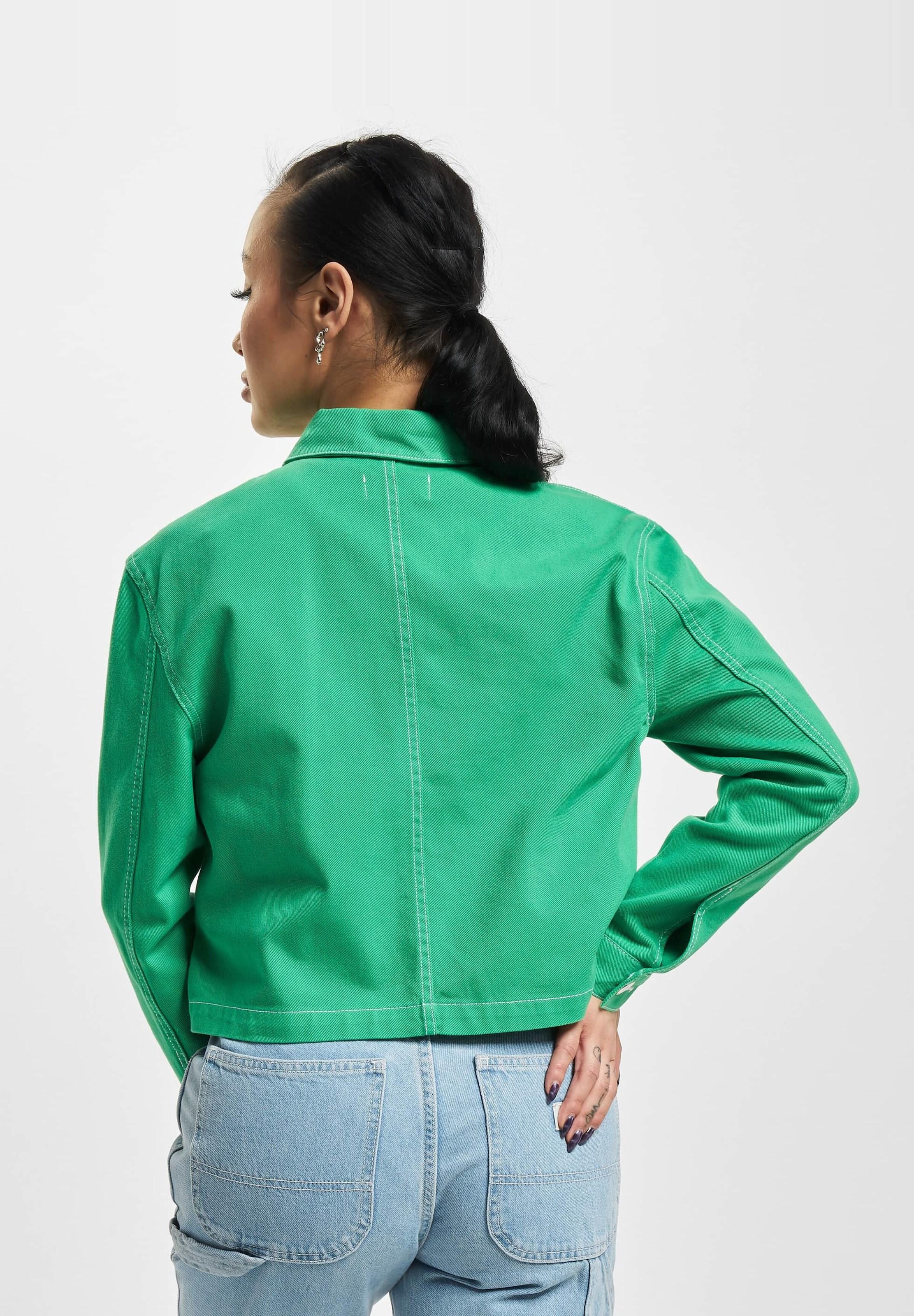 Only Vaya Short Contrast Lightweight Jacket