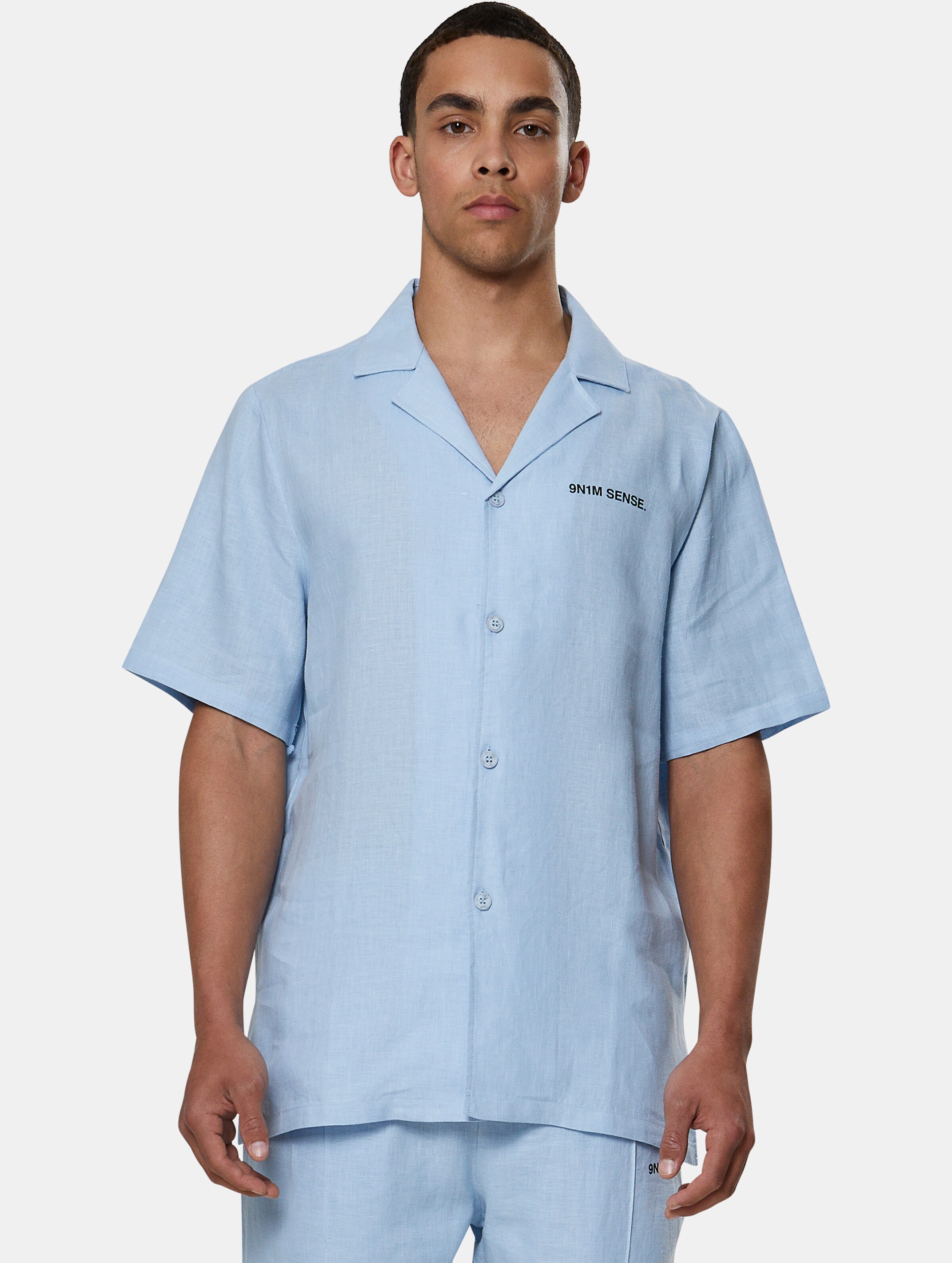 9N1M SENSE Linen Hemd Mykonos