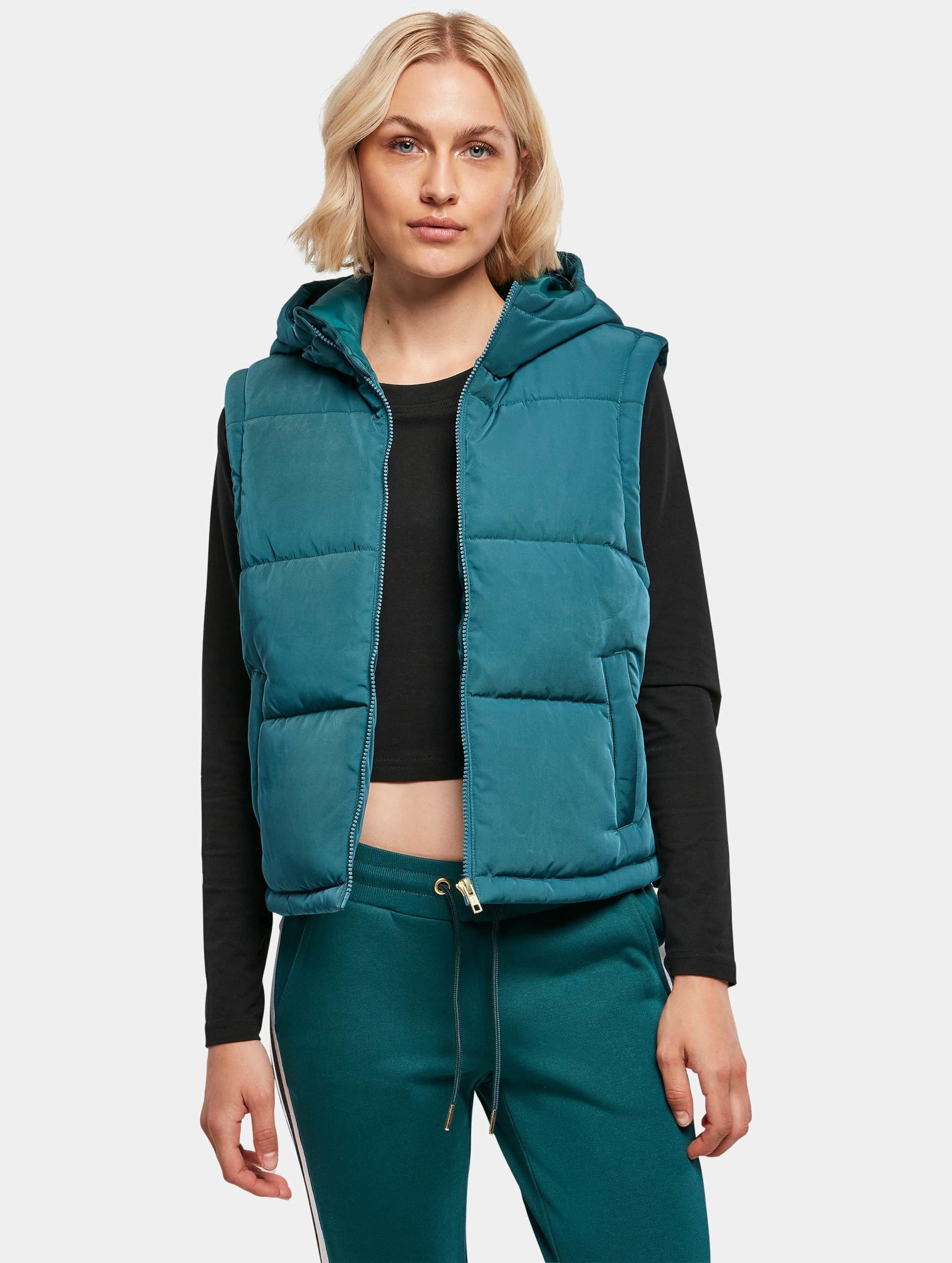 Urban Classics Ladies Recycled Twill Puffer Vest