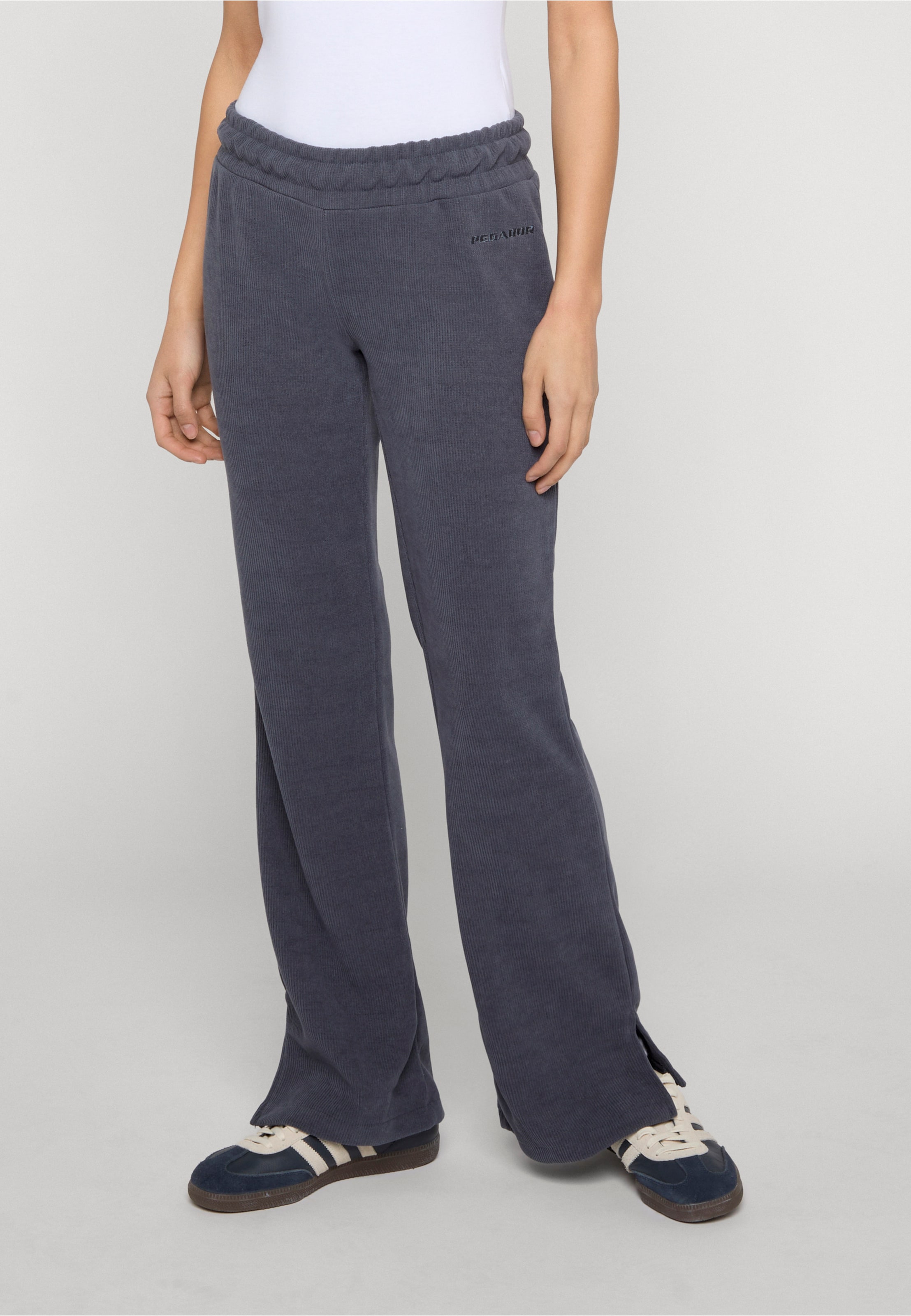 PEGADOR Noli Slim Rib Pants