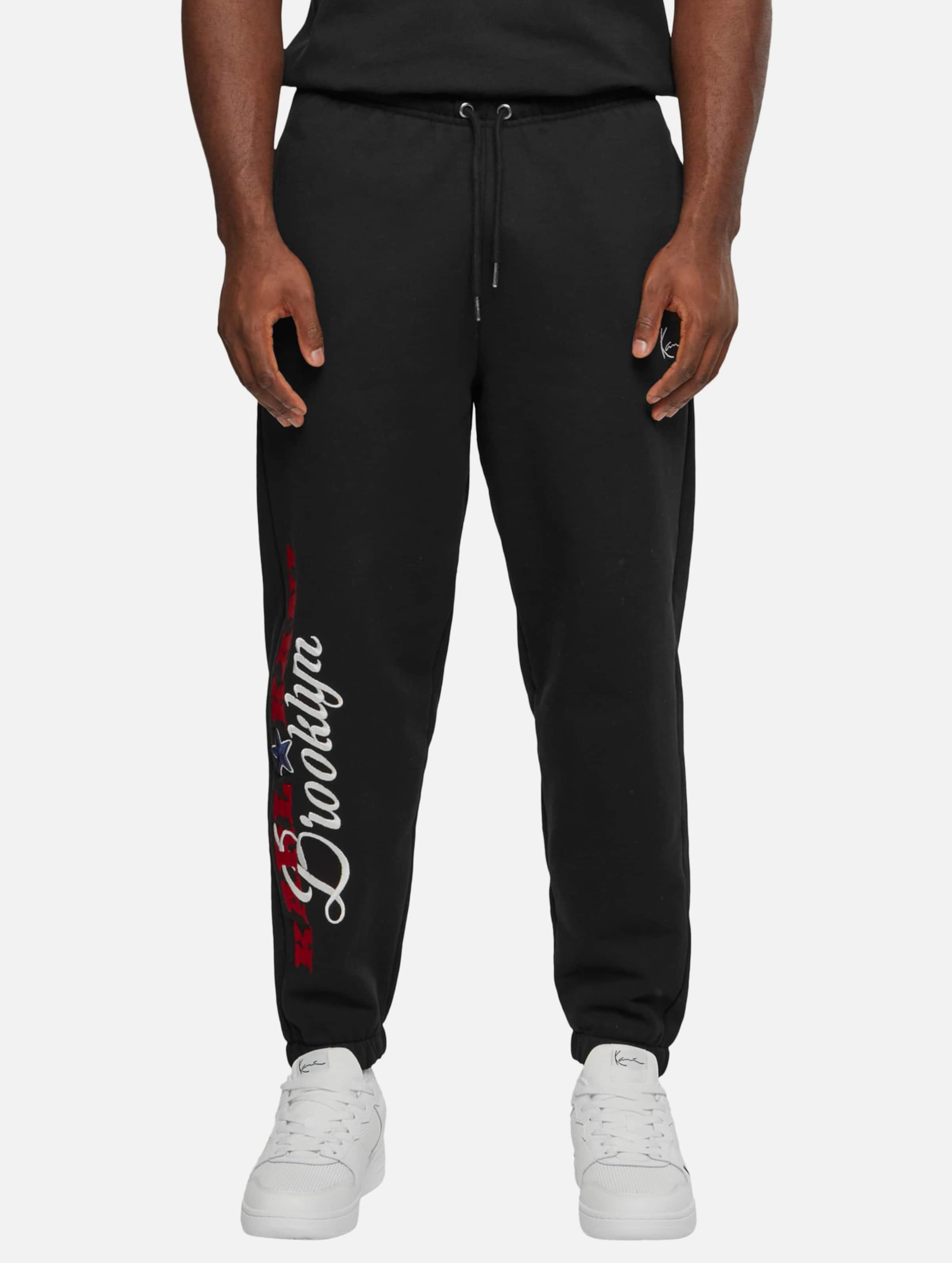 Karl Kani Small Signature Patched Relaxed Fit Cuffed Sweatpants