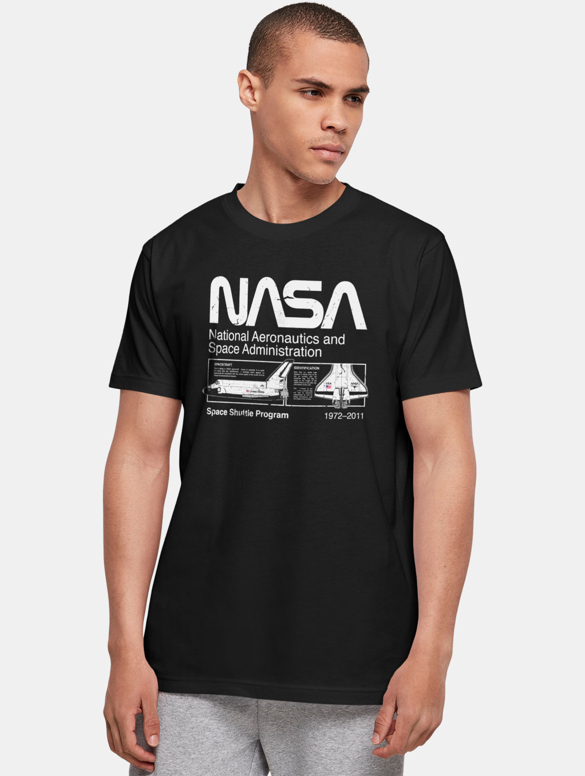 Absolute Cult Nasa - Space Shuttle Program Basic T-Shirt