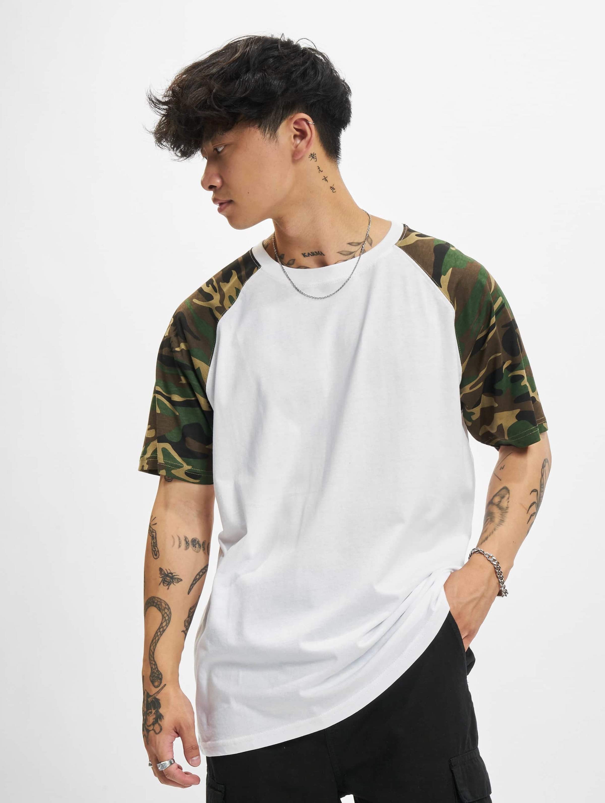 Urban Classics Raglan Contrast Tee