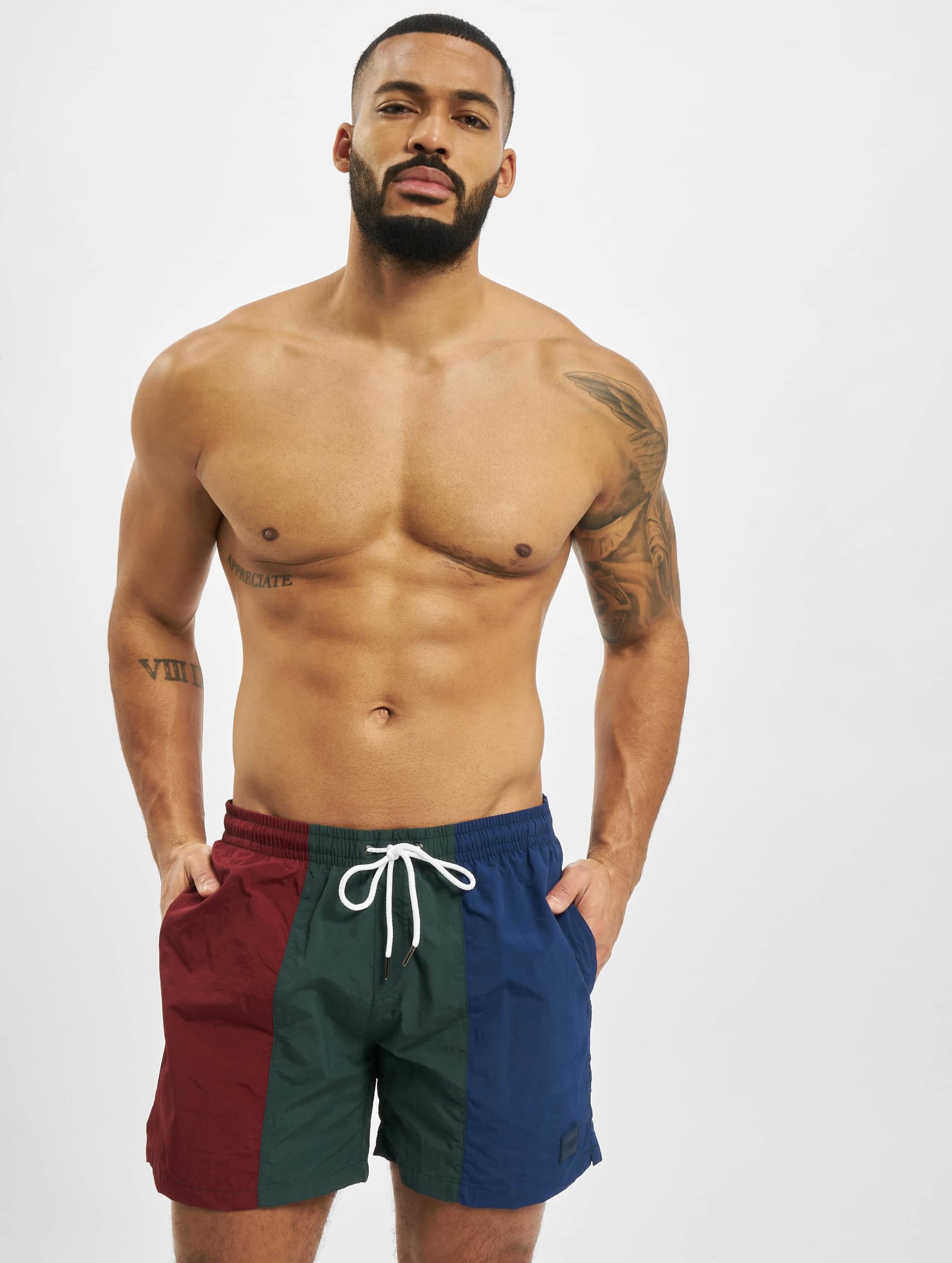 Urban Classics 3-Tone Swim Short