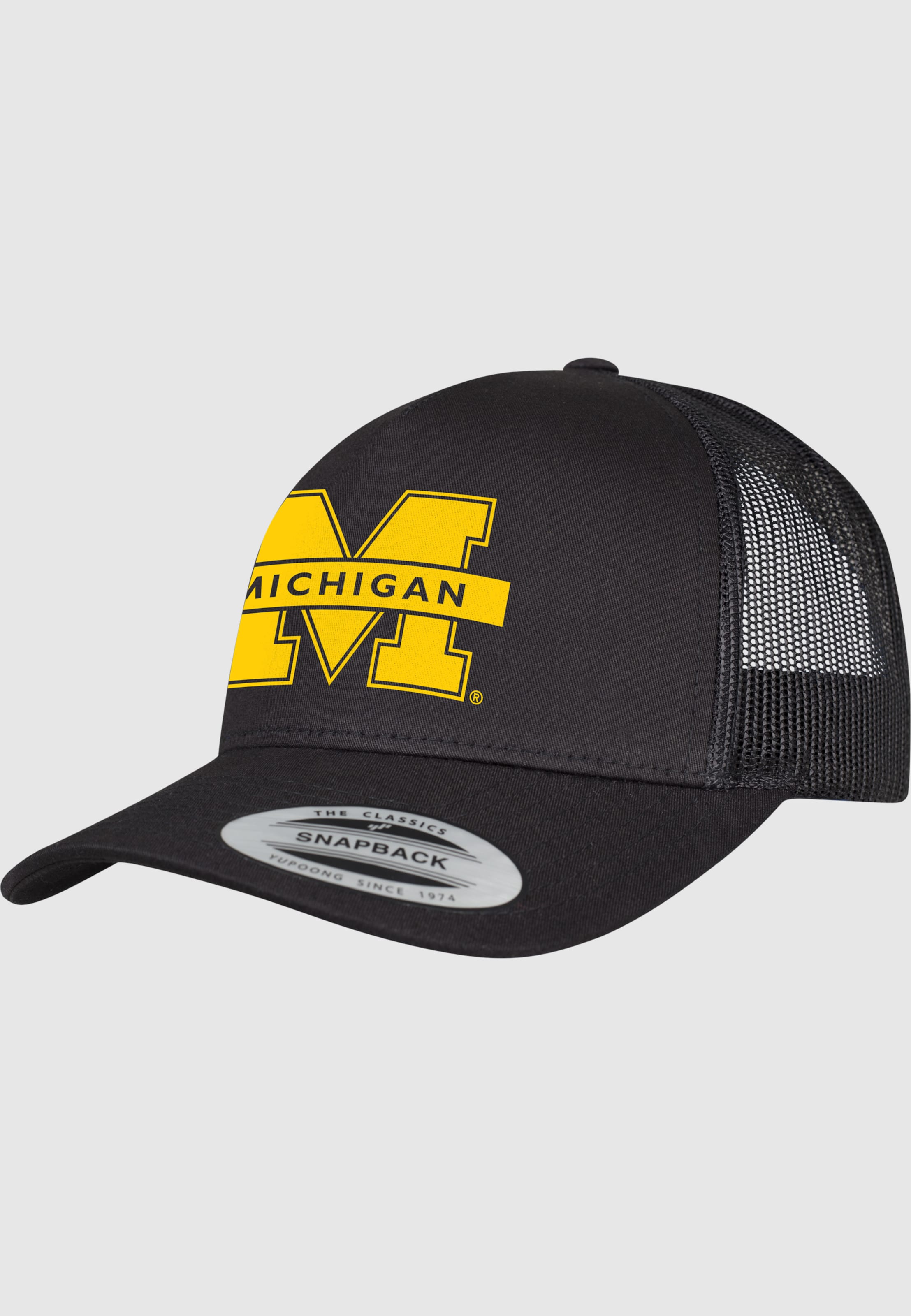 Merchcode Michigan Logo Trucker Cap