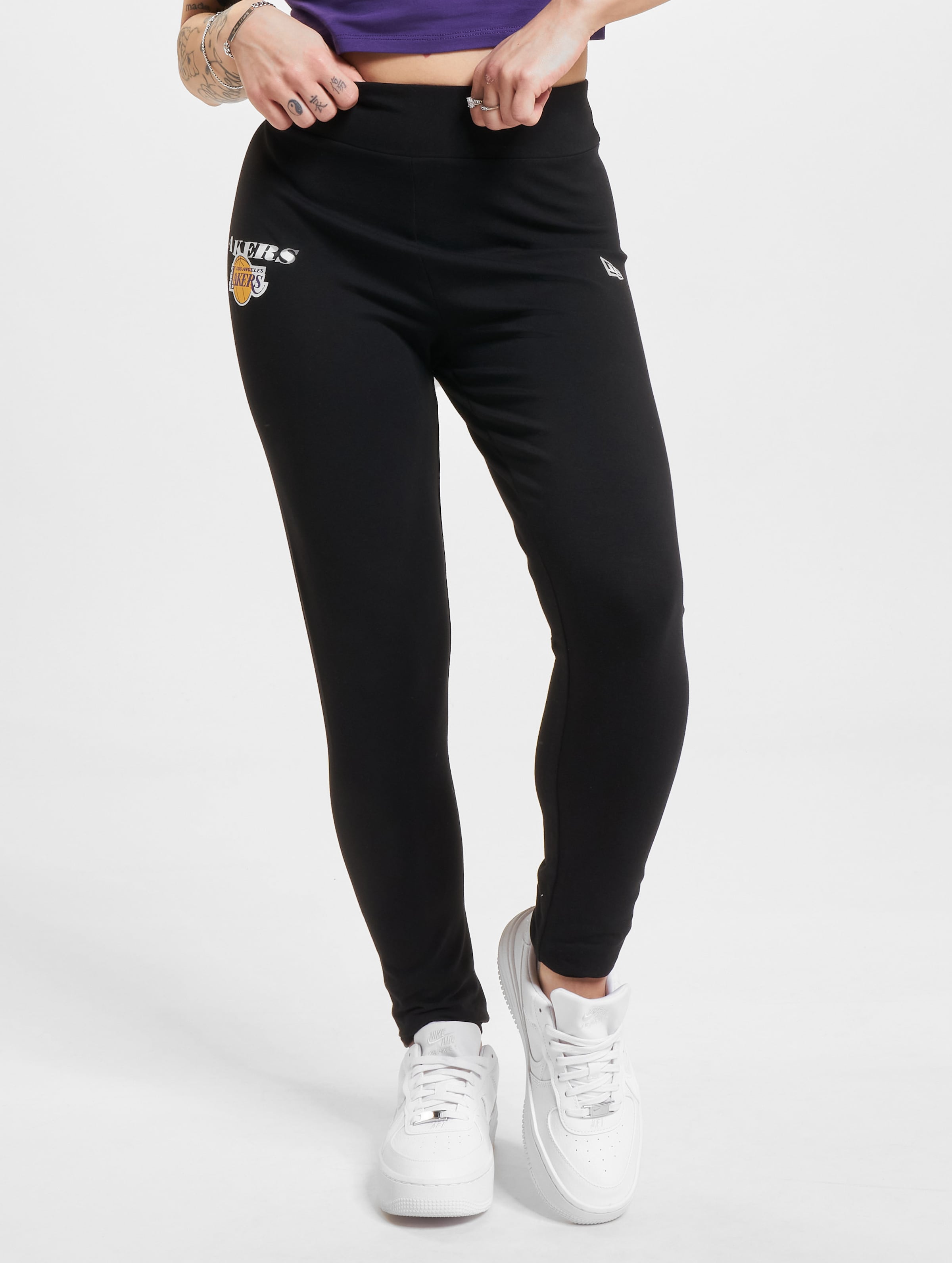 New Era NBA Team Logo LA Lakers Leggings