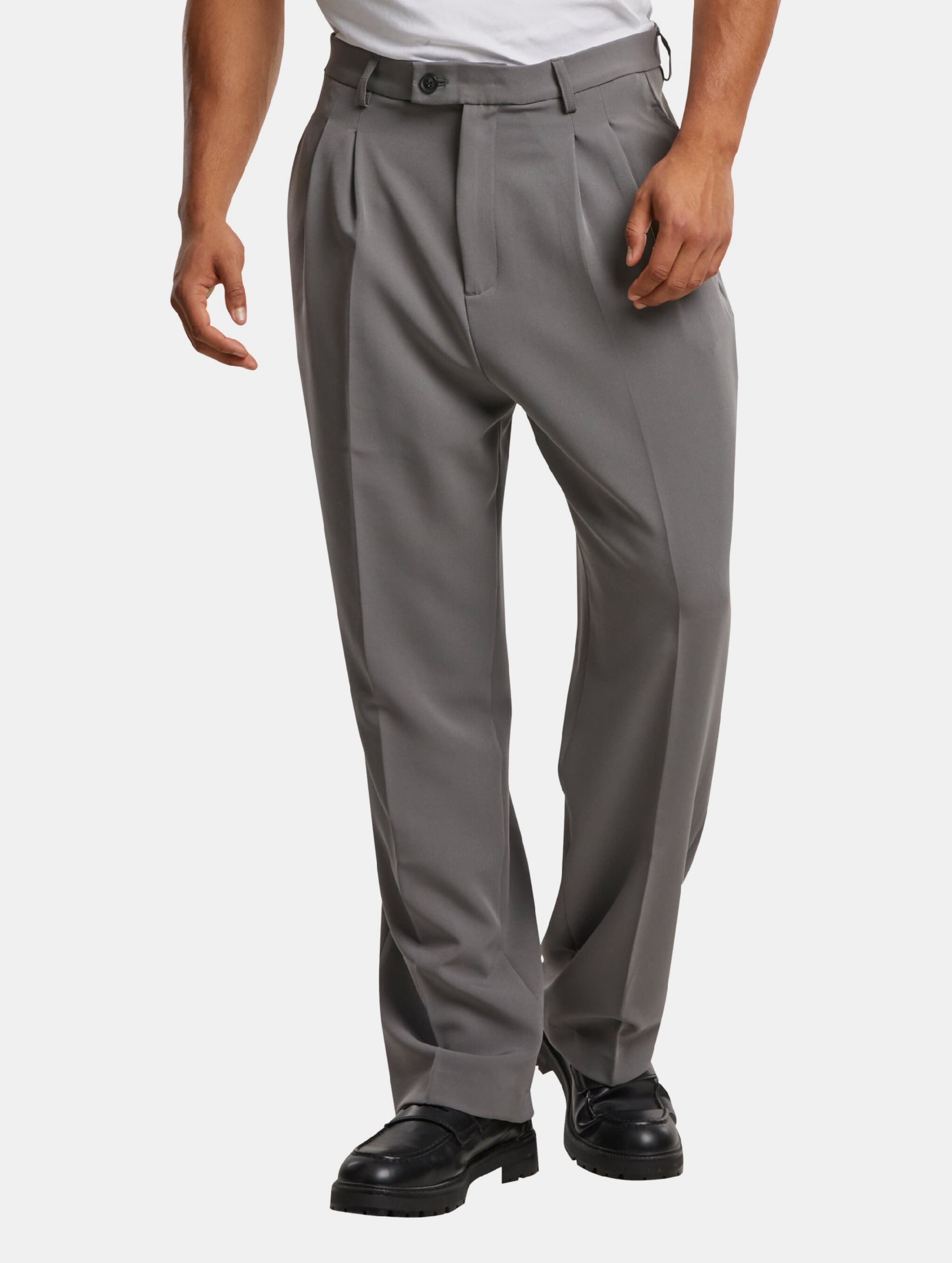 Urban Classics Double Pleated Dressed Stoffhose