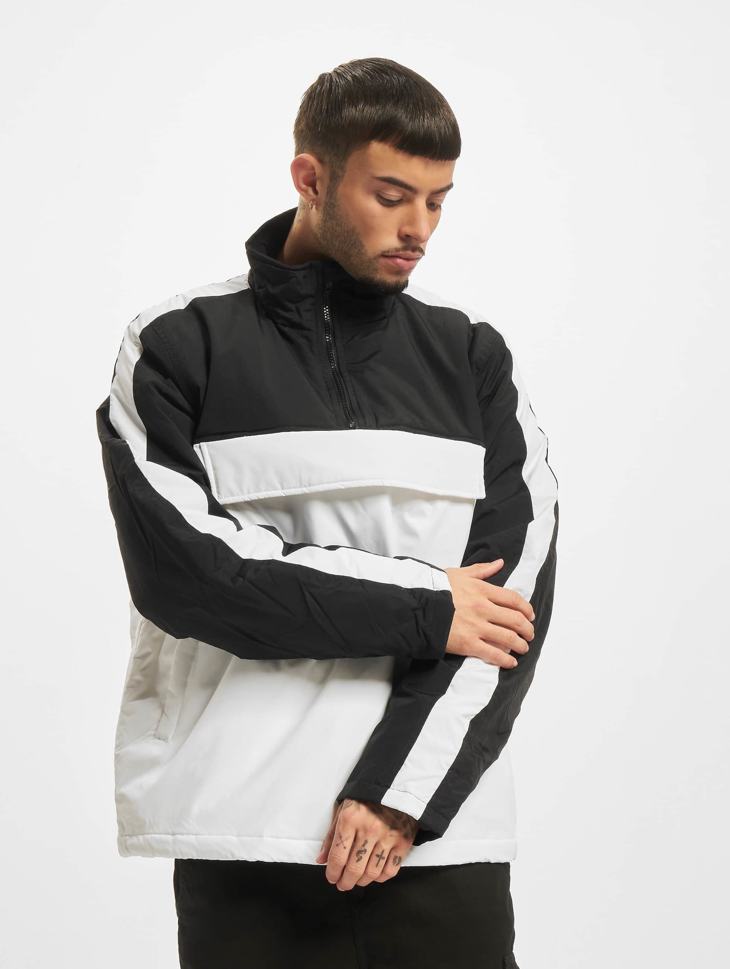 Urban Classics 2-Tone Padded Pull Over Jacket