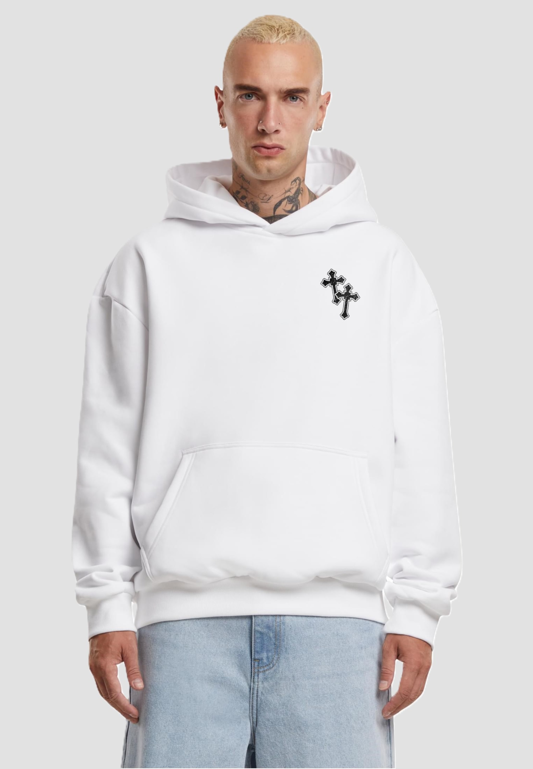 Mister Tee Believe In Strength Ultra Heavy Oversized Hoody