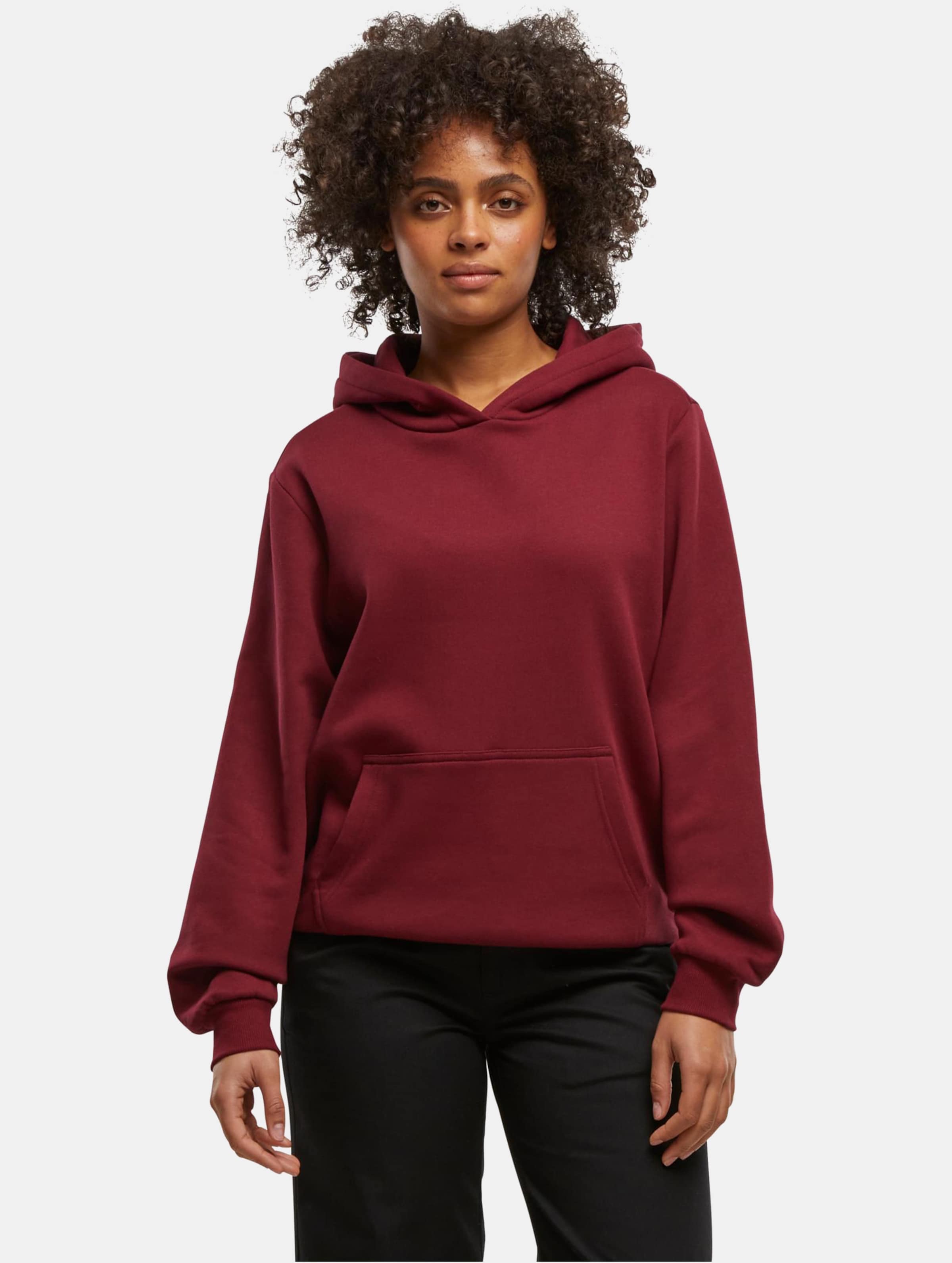 Urban Classics Ladies Organic Loose Brushed Fleece Hoodie