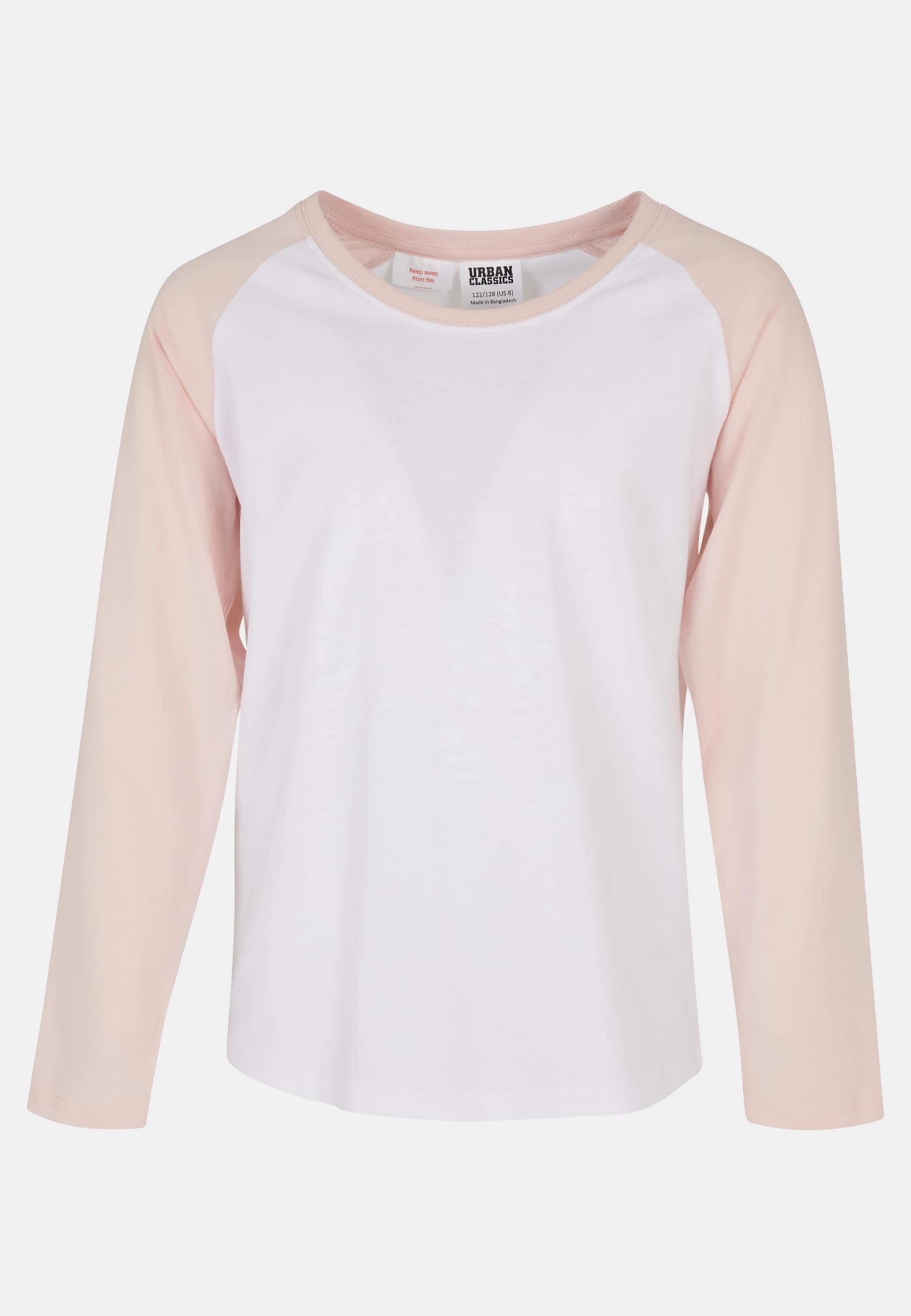 Urban Classics Girls Contrast Raglan Longsleeve