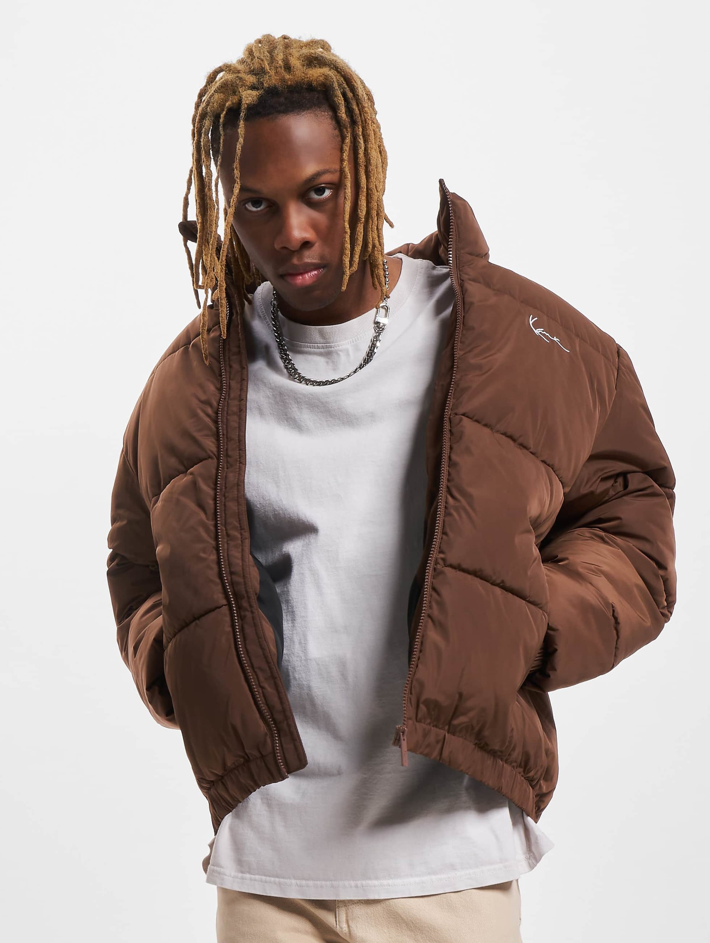 Karl Kani KM233-052-2 KK Chest Signature Puffer Jacket