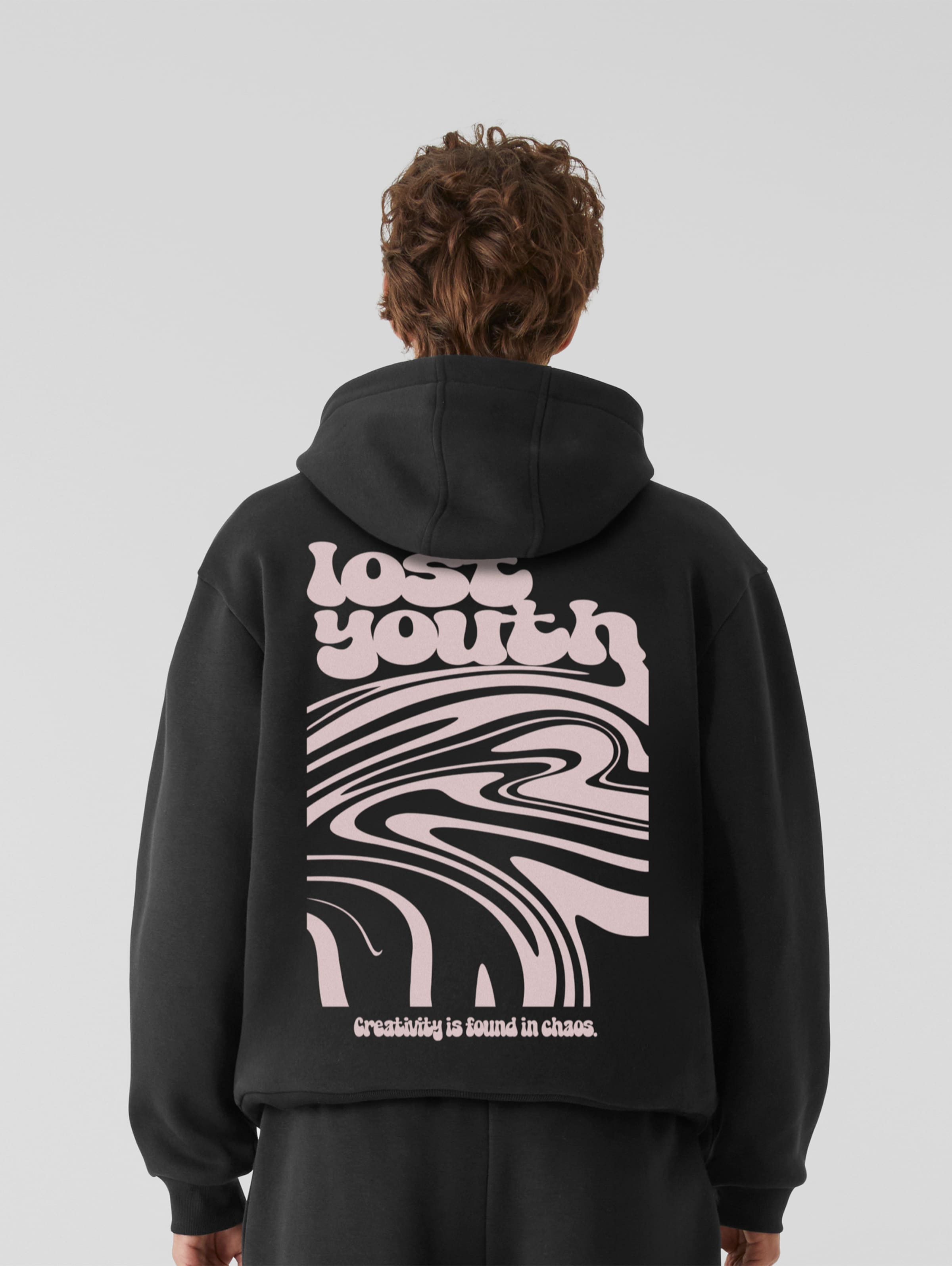 Lost Youth Oversized Chaos Flow Hoodie