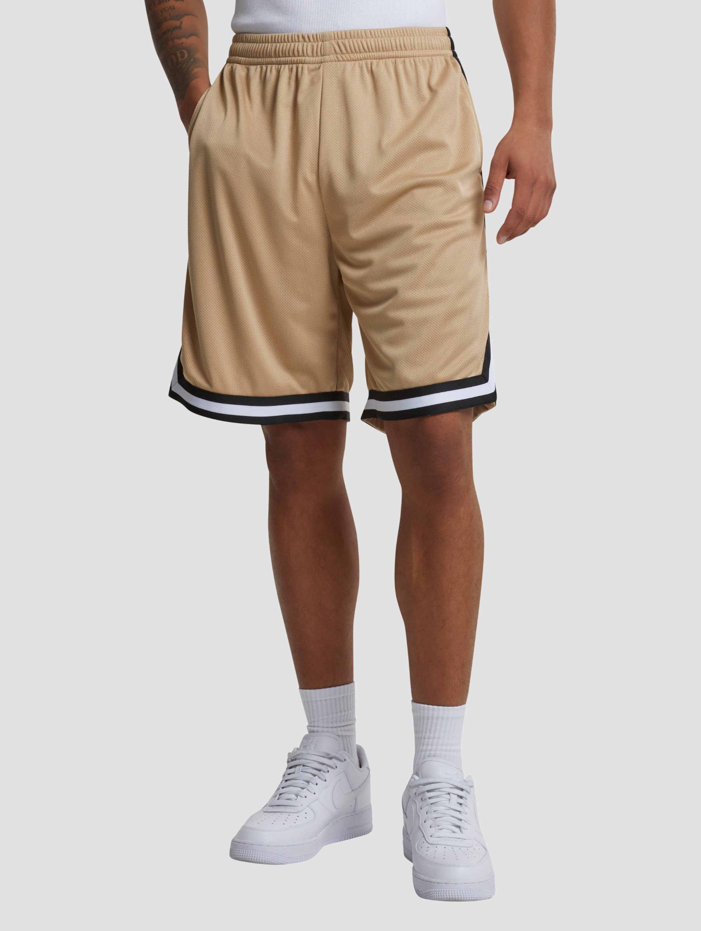 Urban Classics Stripes Mesh Short