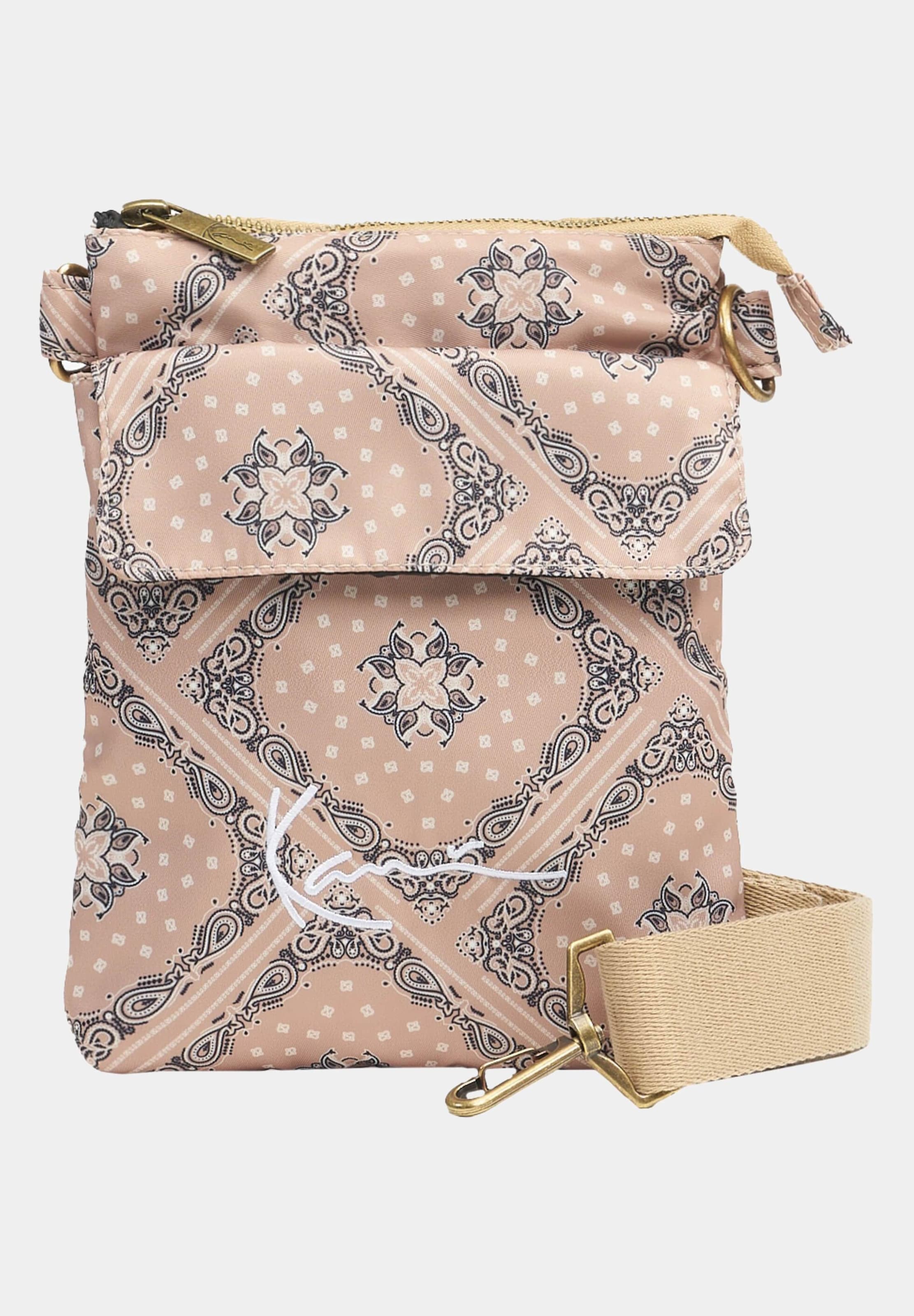 Karl Kani Signature Paisley Flat Messenger Bag