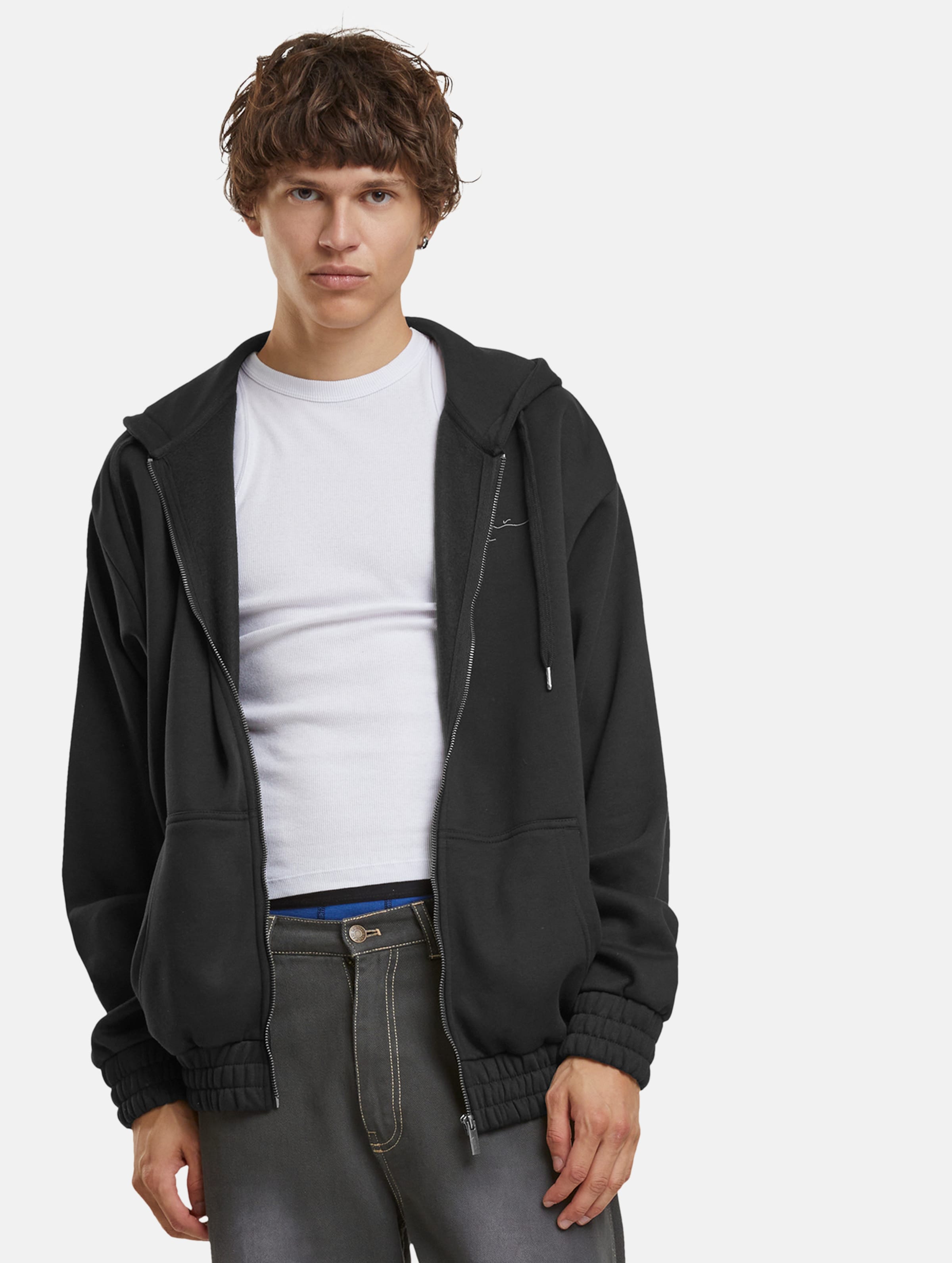Karl Kani Authentic Star Logo Oversized Full Zip Hoodie