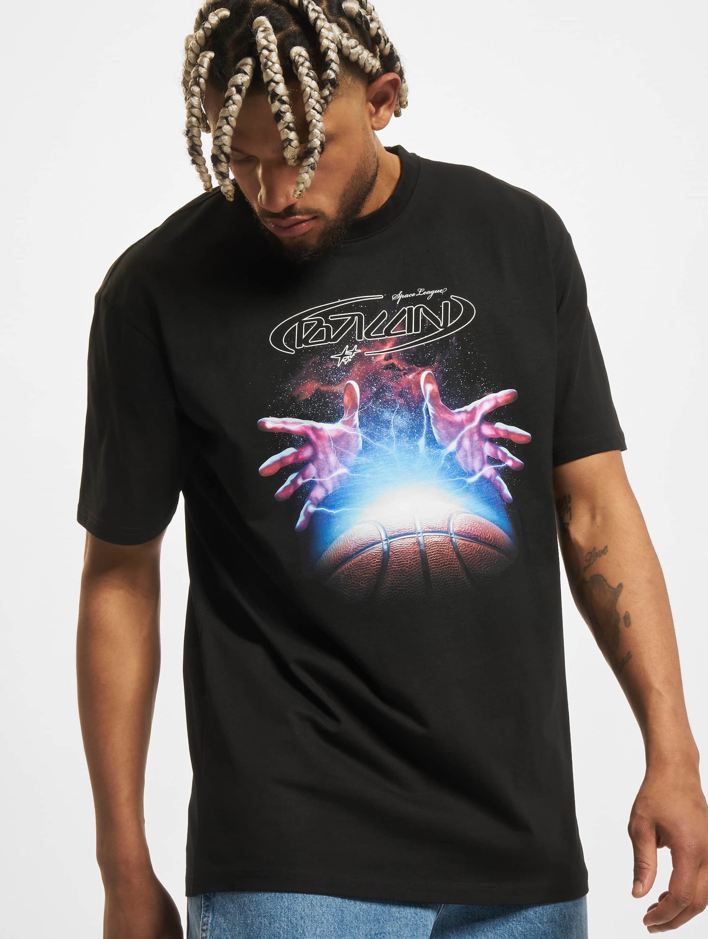 Mister Tee Upscale Space Ball Oversize