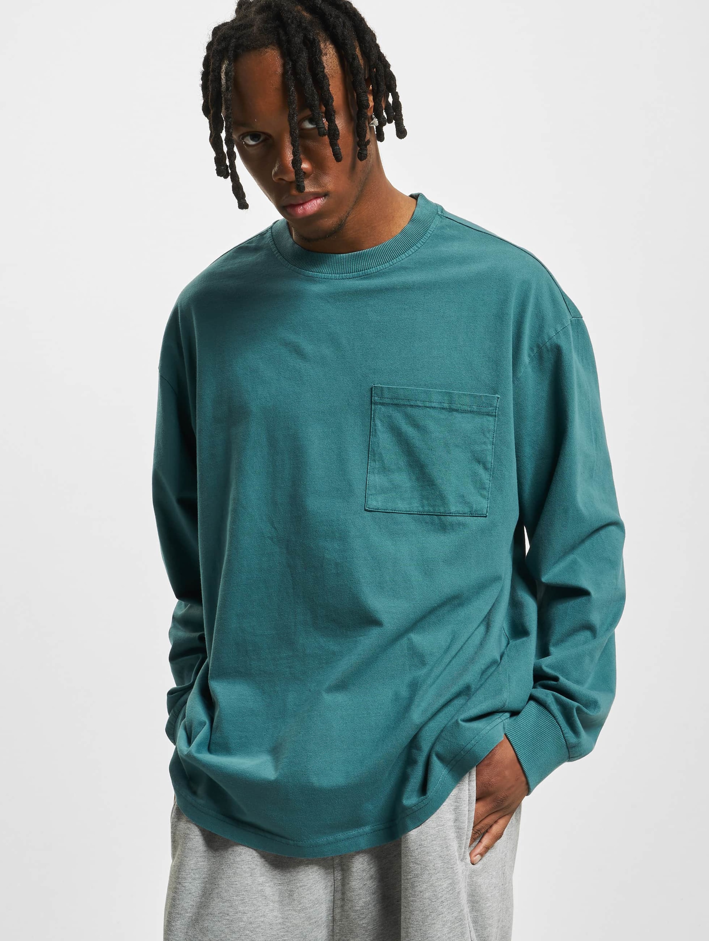 Urban Classics Pigment Dyed Pocket Longsleeve