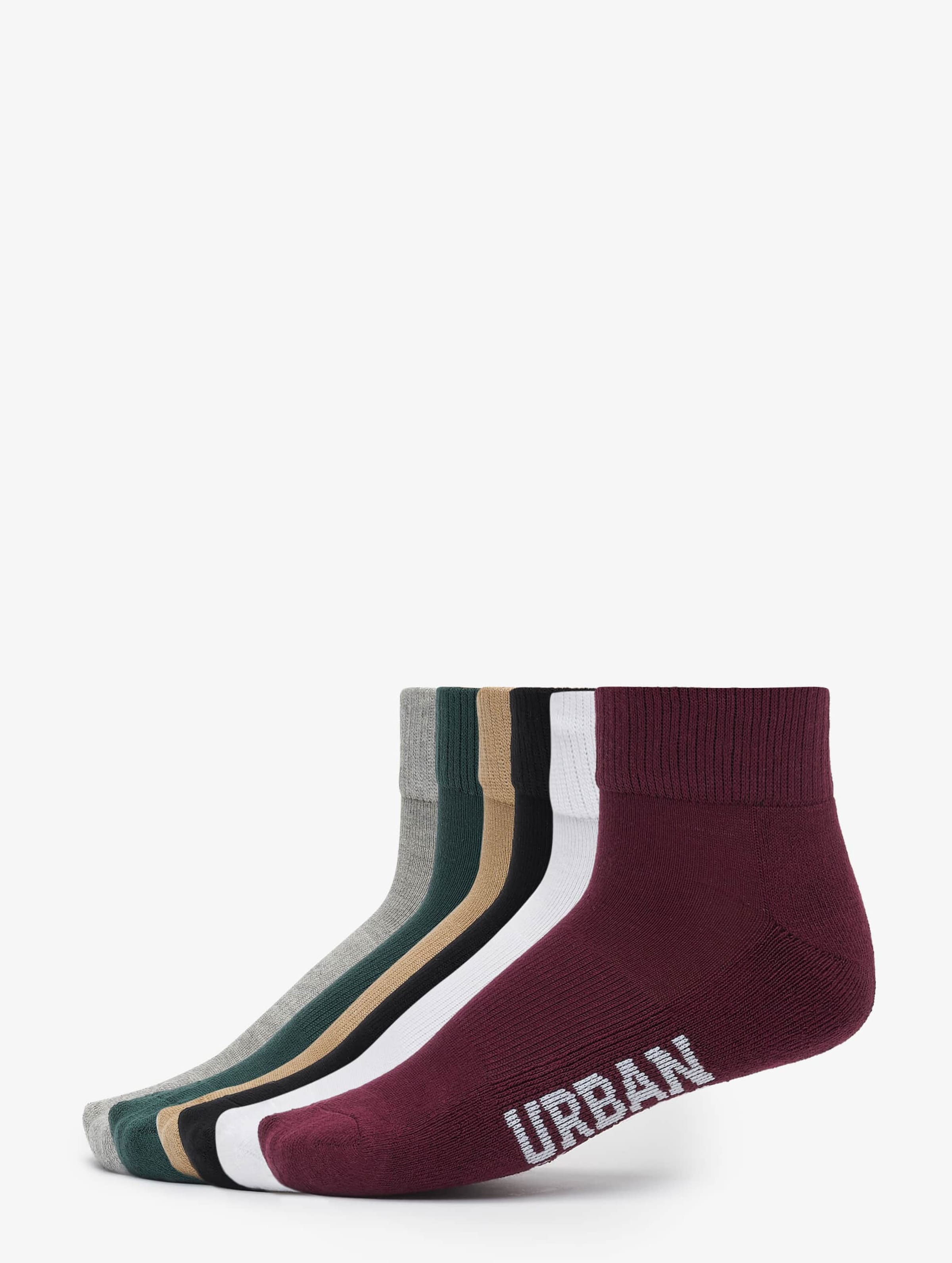 Urban Classics High Sneaker Socks 6-Pack