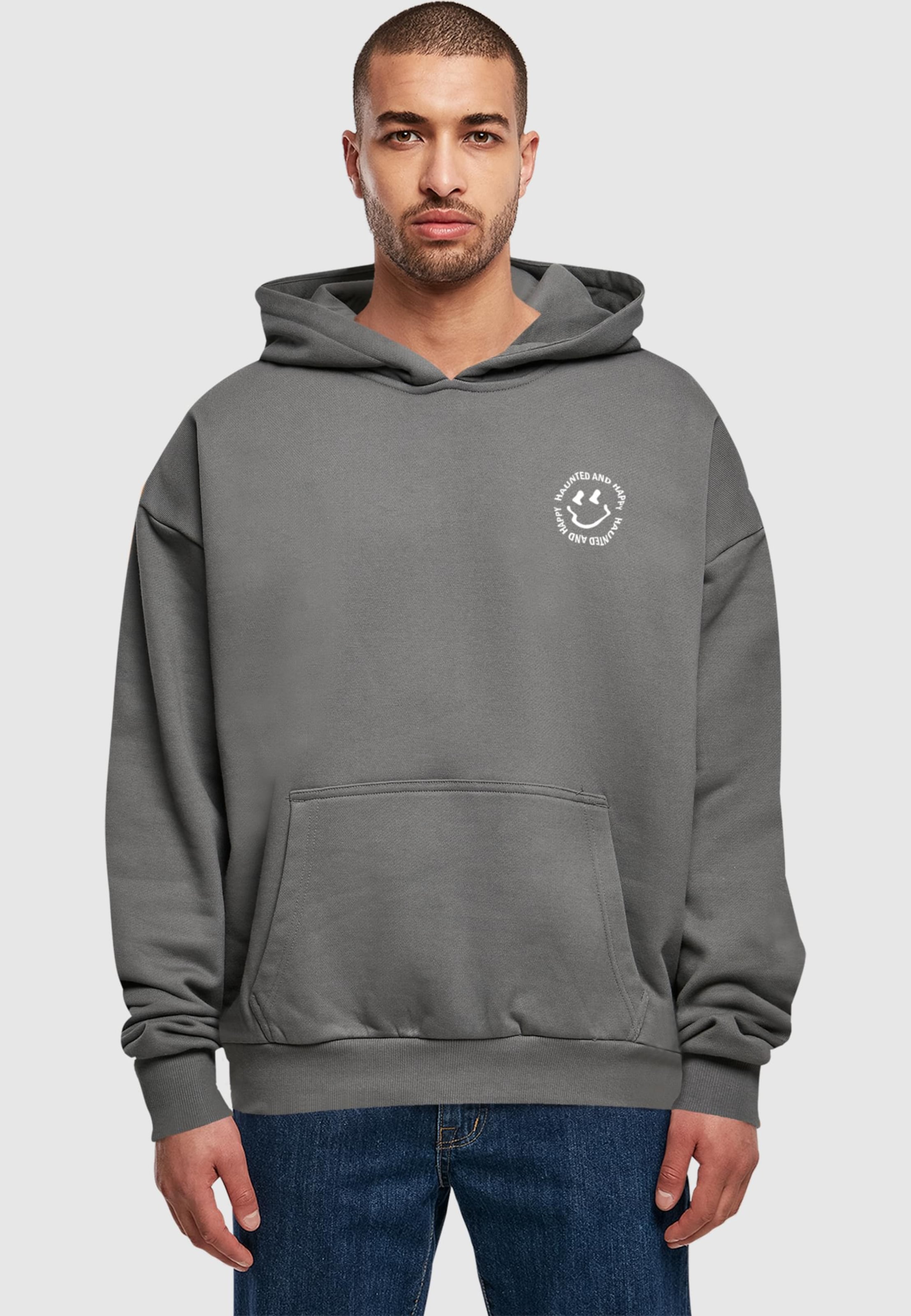 Merchcode Halloween - Haunted and Happy Hoody