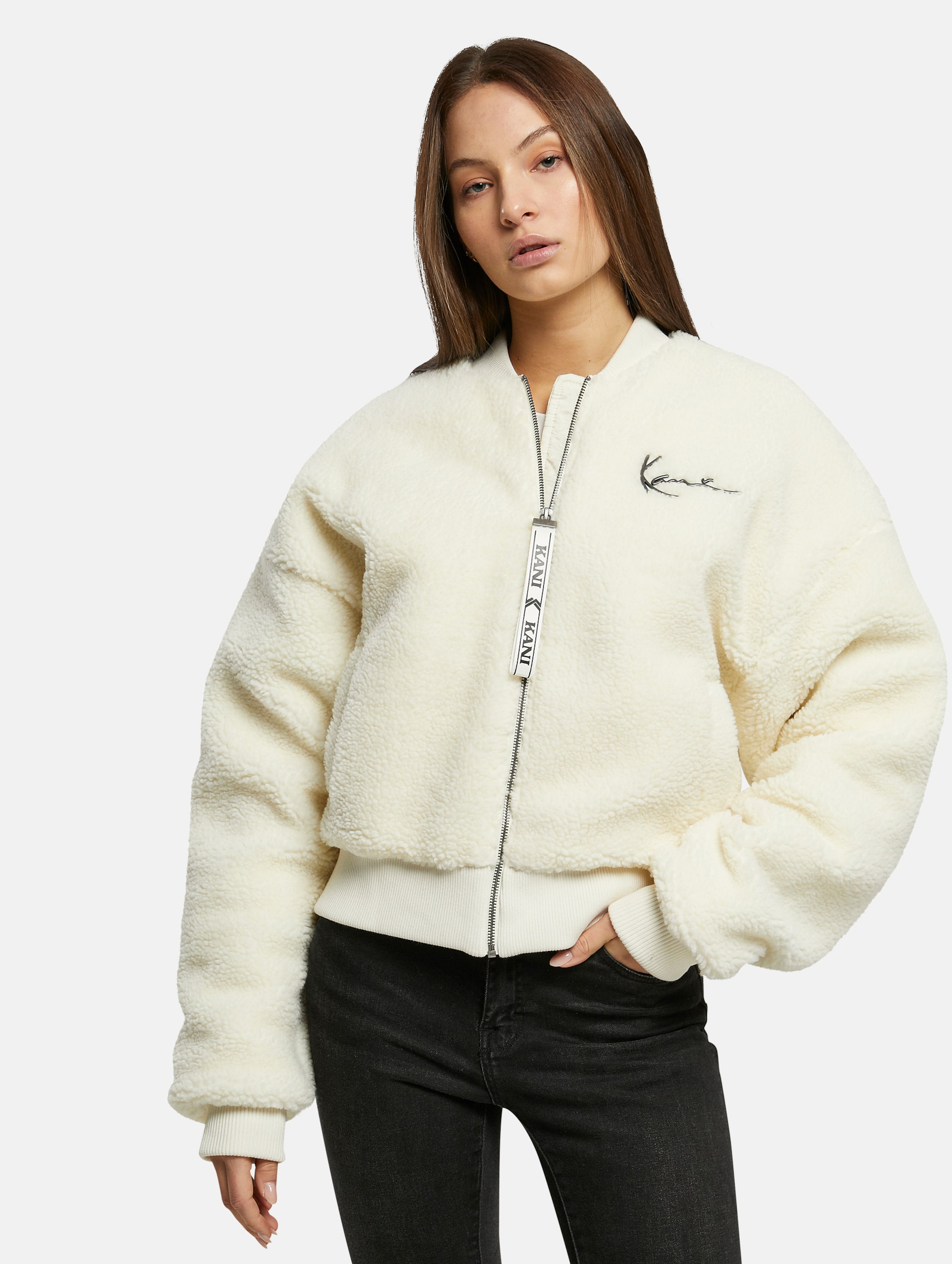 Karl Kani Metal Signature Teddy OS College Jacket