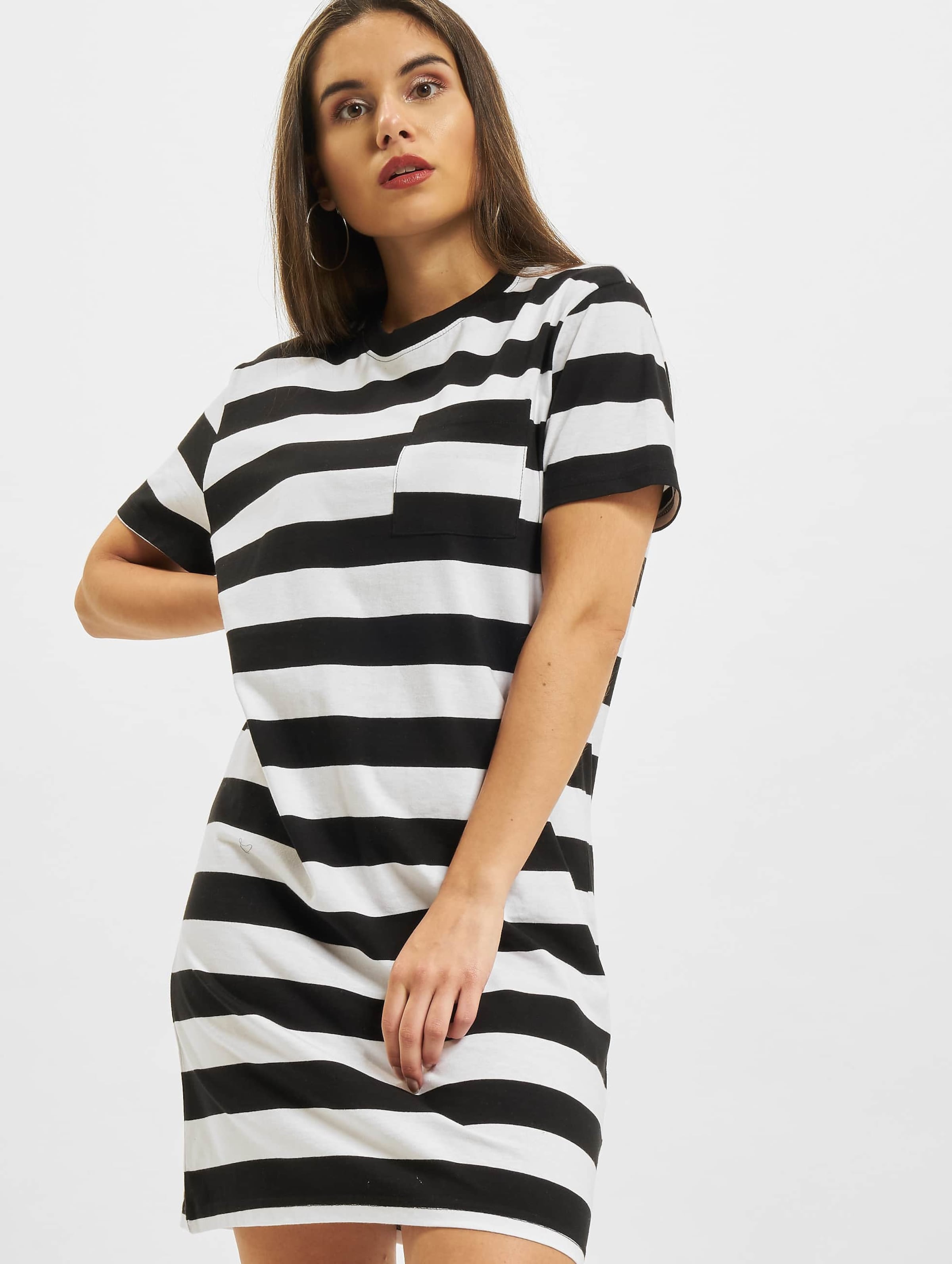 Urban Classics Ladies Stripe Boxy Tee Dress