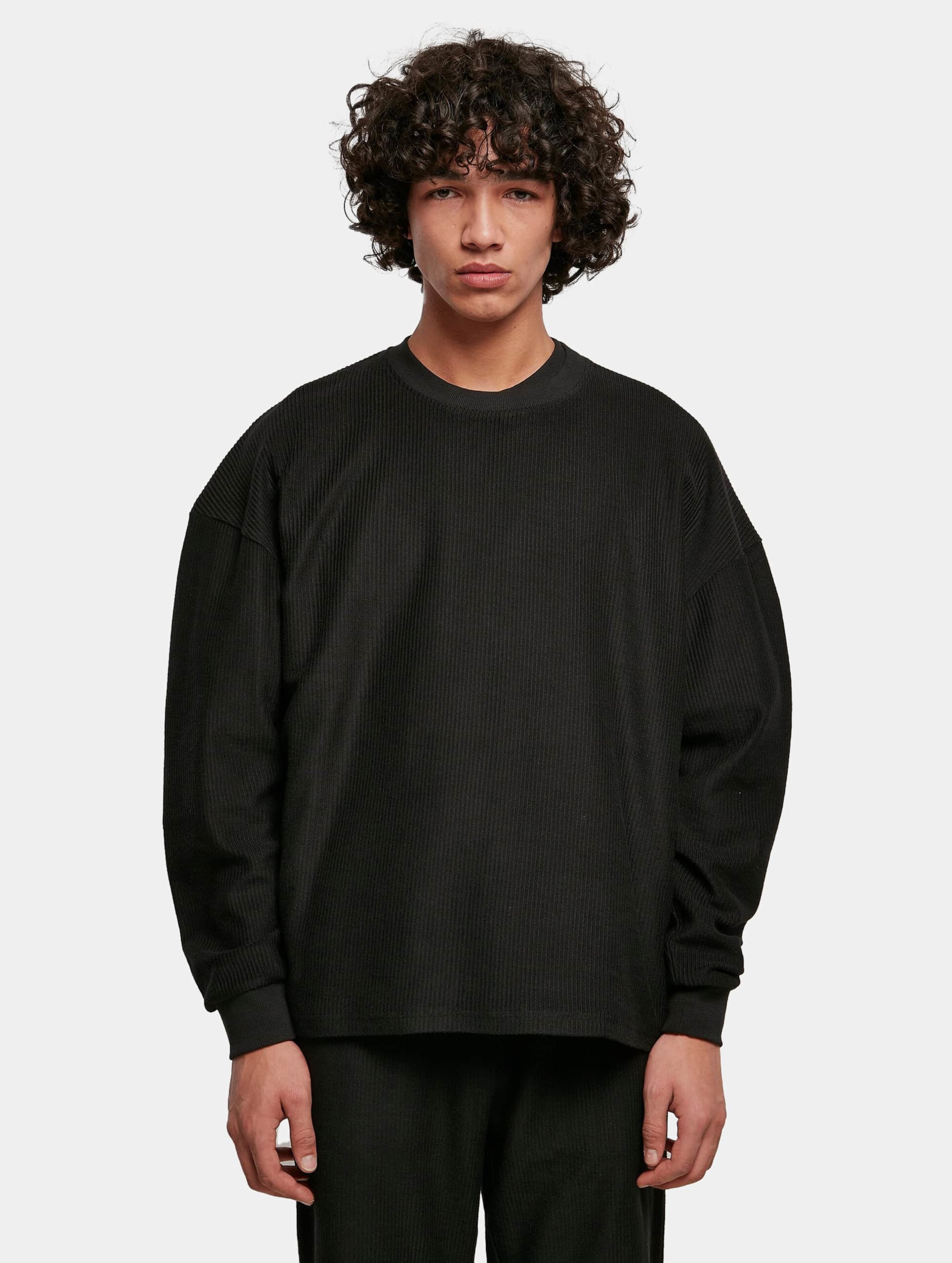 Urban Classics Rib Terry Boxy Crew