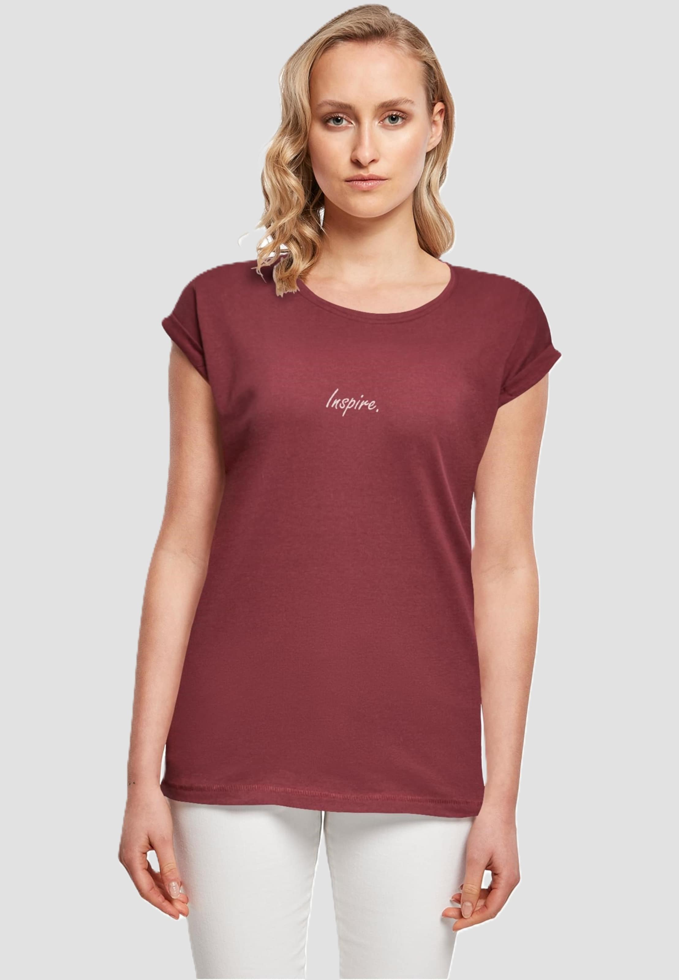 Merchcode Ladies Inspire Extended Shoulder Tee