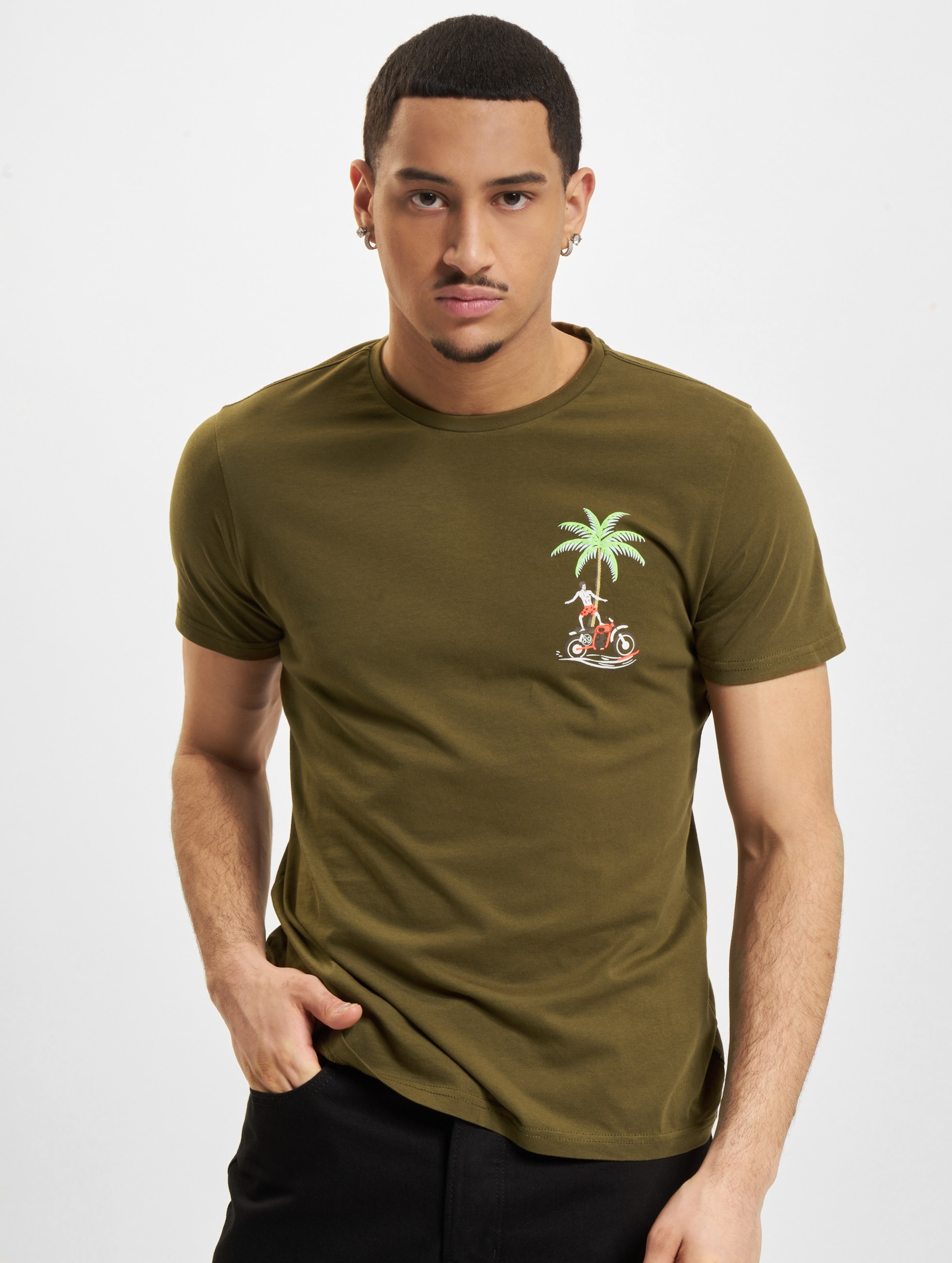 Petrol Industries Classic Print T-Shirt
