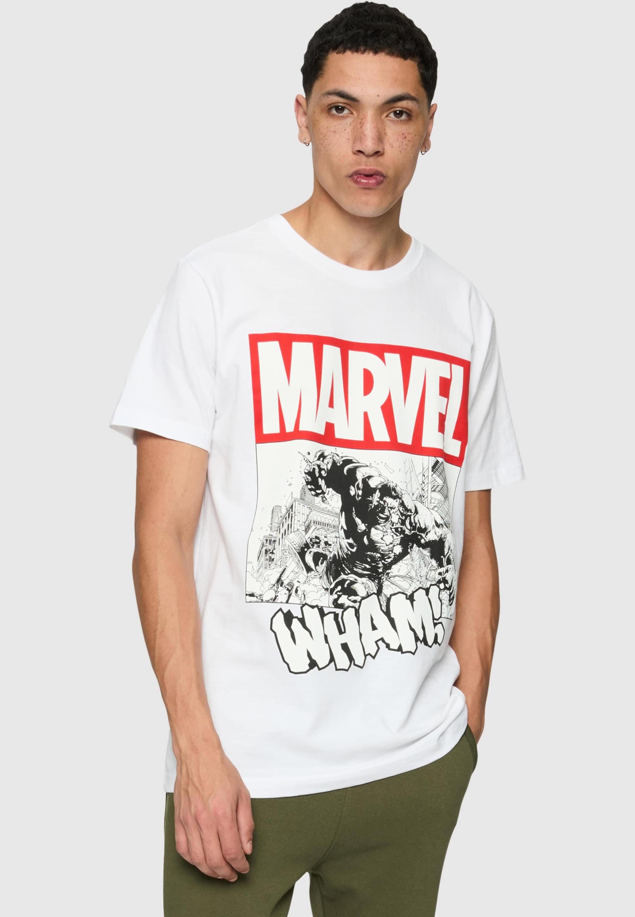 Merchcode Avengers Smashing Hulk Tee