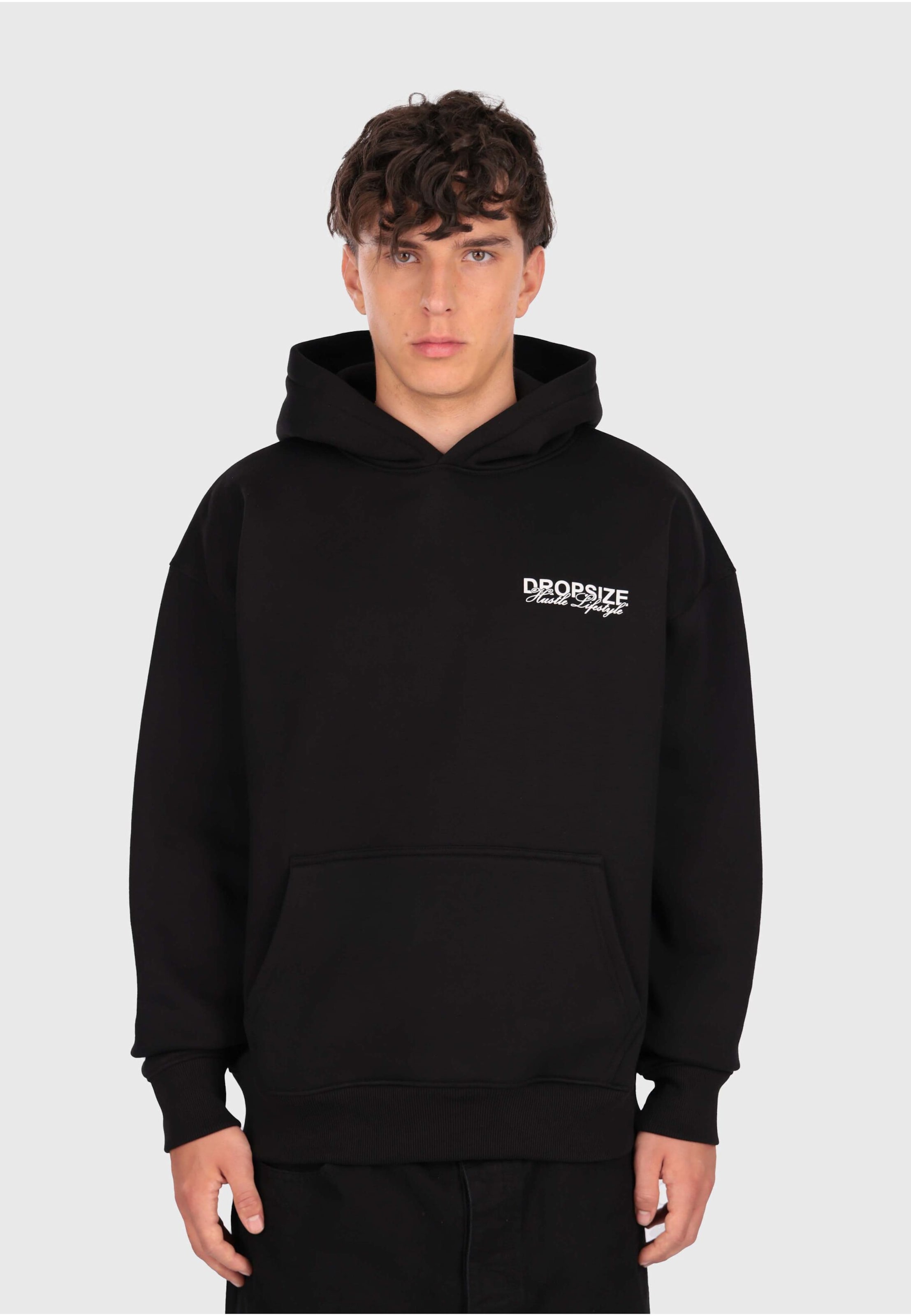 Dropsize HEAVY OVERSIZE HUSTLE LIFESTYLE HOODIE