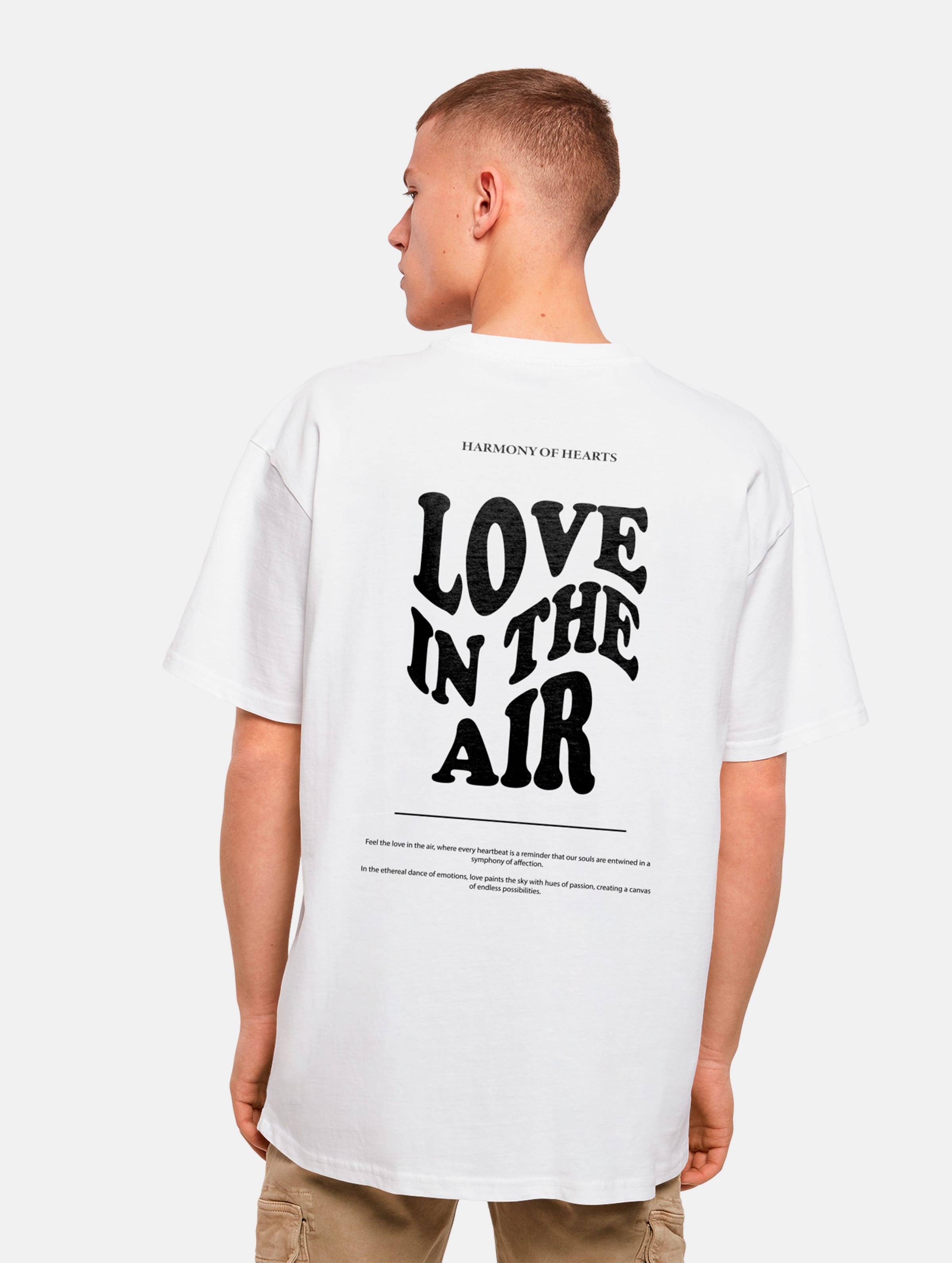 Merchcode Love In The Air Heavy Oversize T-Shirt