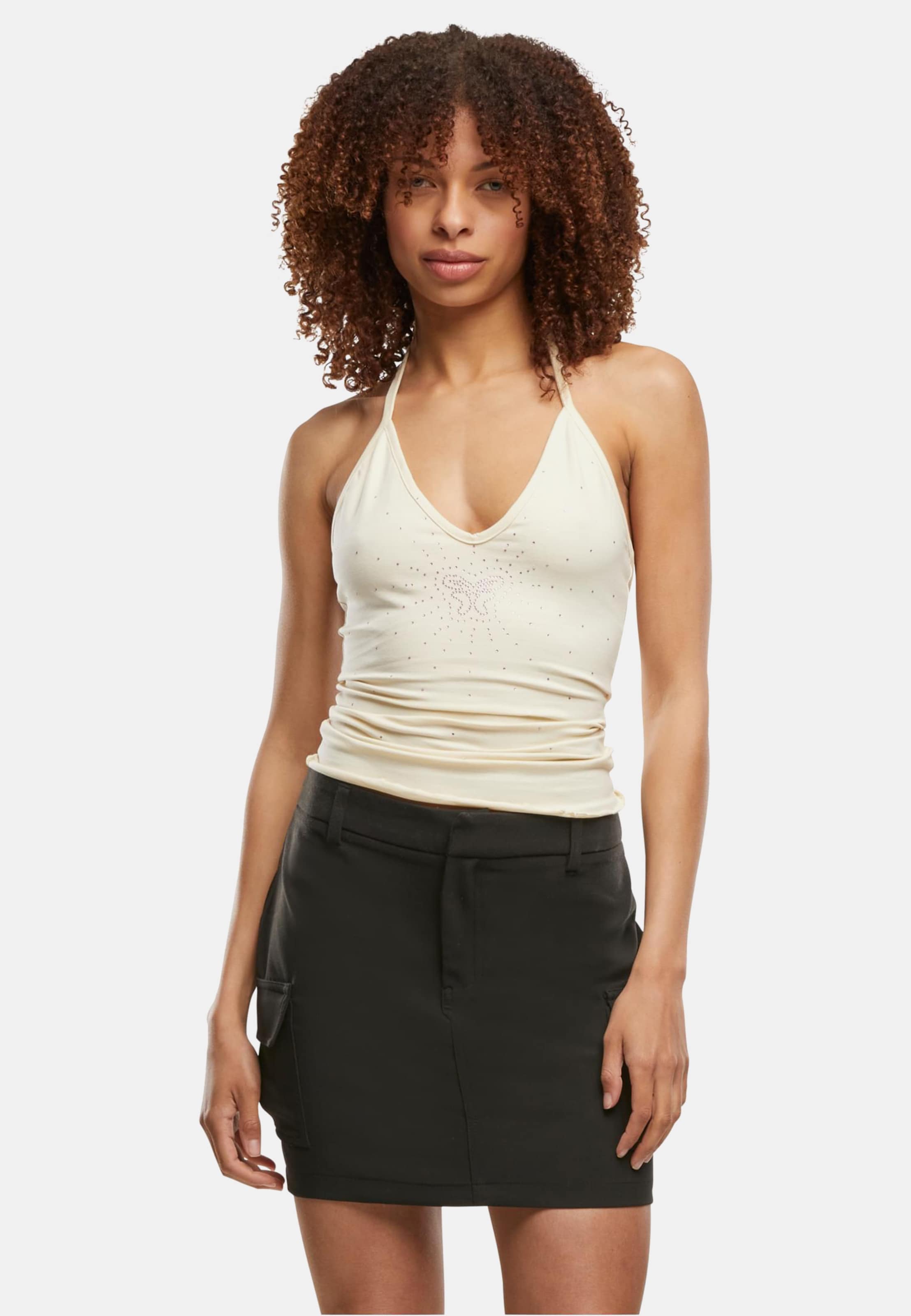 Felicious Glowing Butterfly Neckholder Top